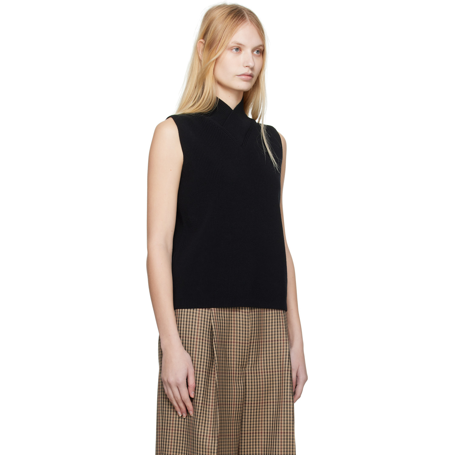  Studio Nicholson Gilet Ceres Noir 