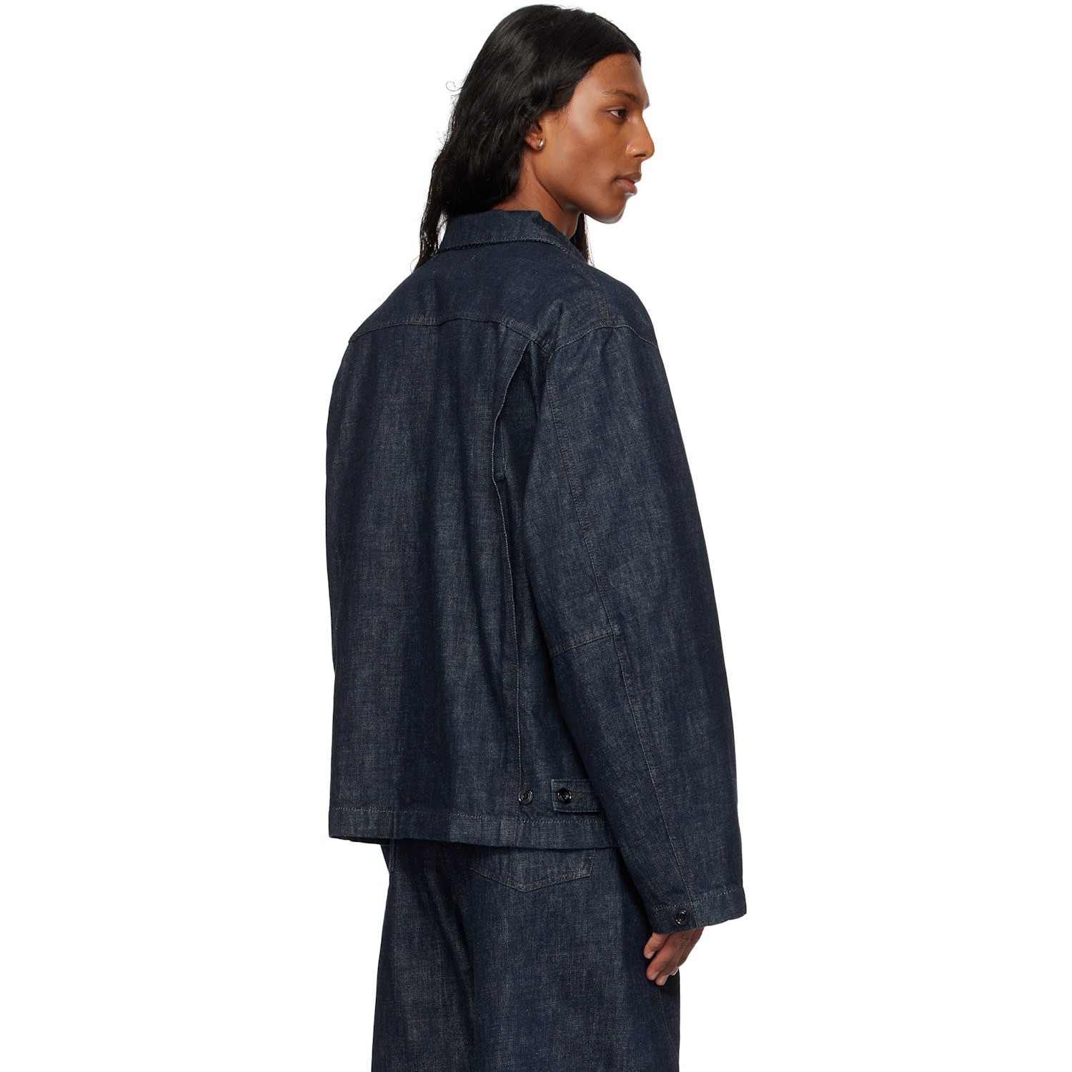  Lemaire Indigo Boxy Denim Jacket 