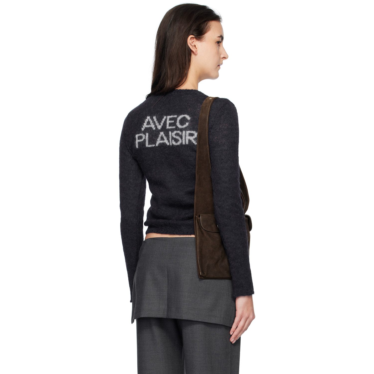  Paloma Wool Navy Alone Sweater 