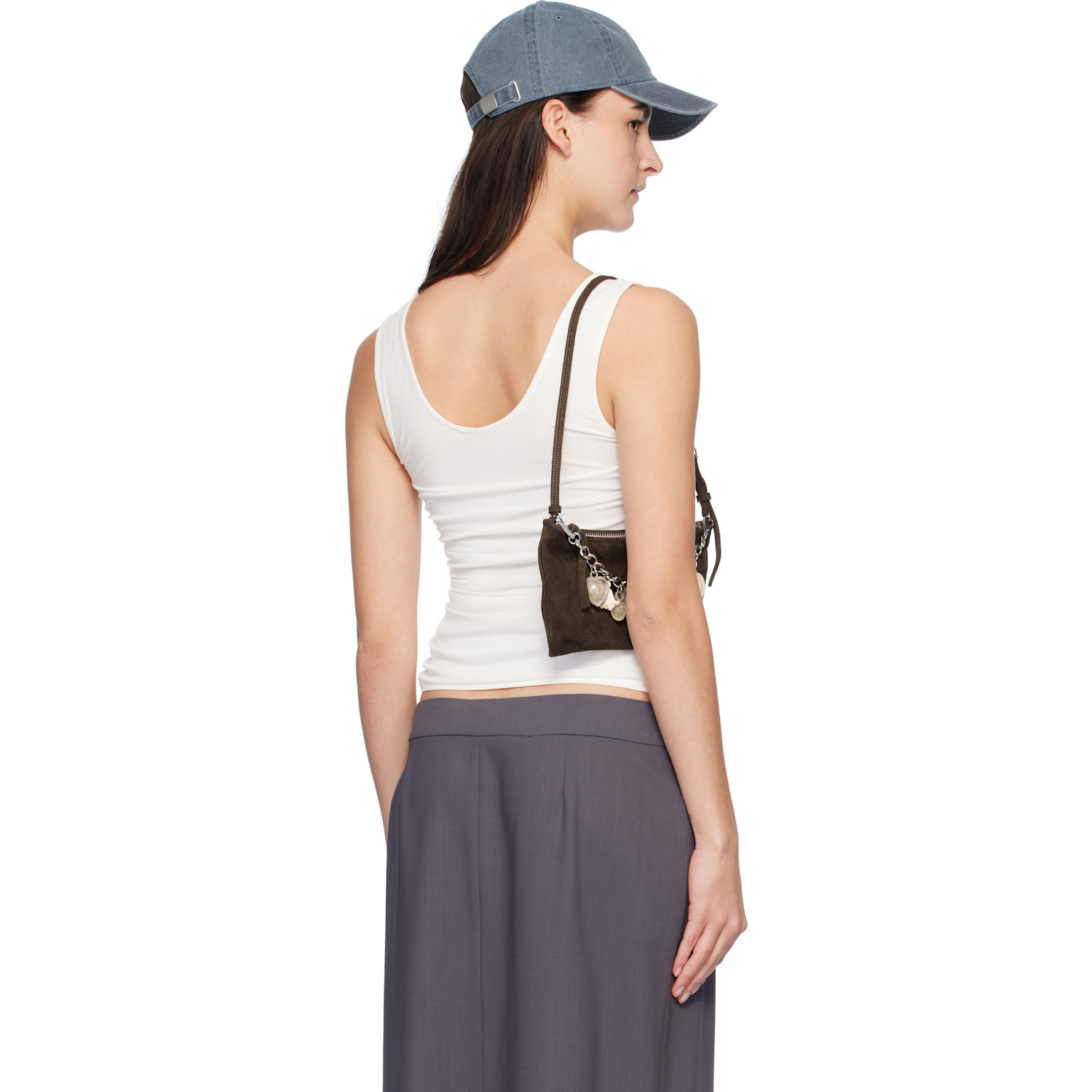  Paloma Wool White Vichyl Tank Top 