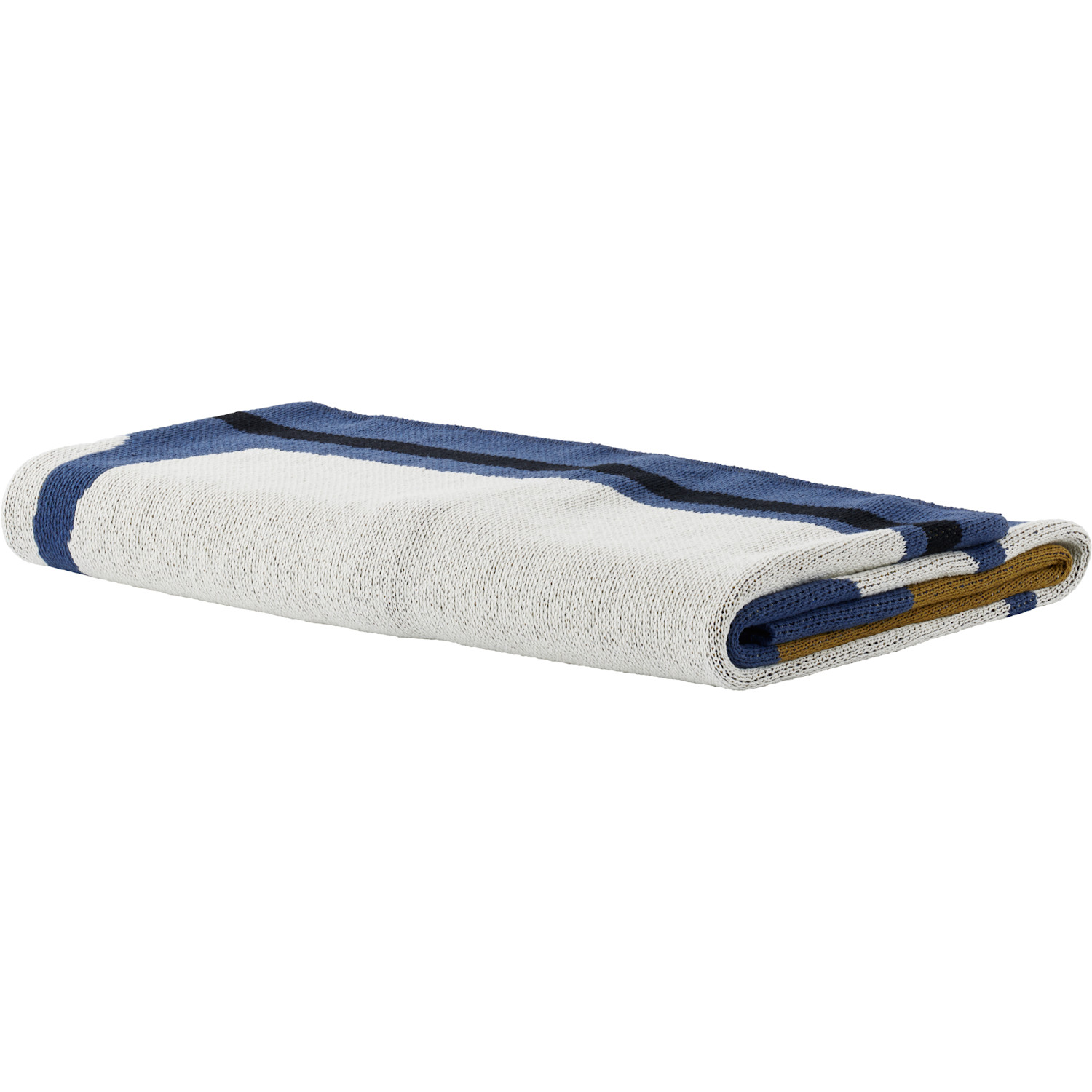  Cold Picnic Navy & Off-white Shipwrecked Throw 
