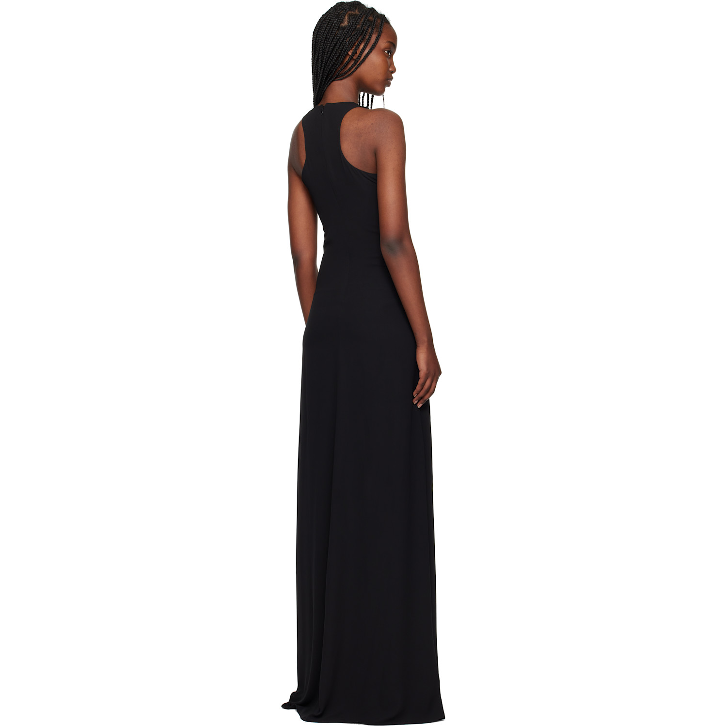  Mônot Black Tank Top Maxi Dress 