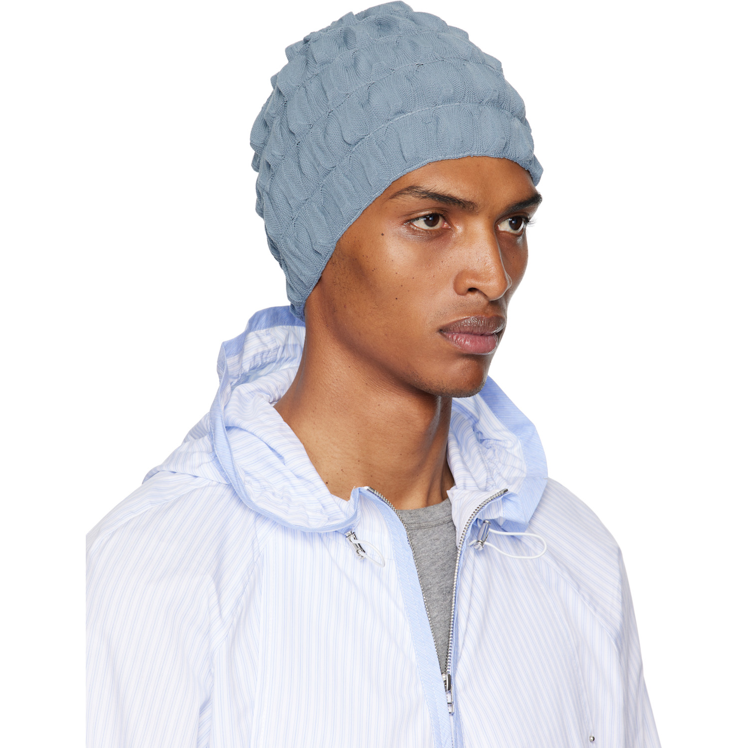  _j.l - A.l_ Blue Caldera Beanie 