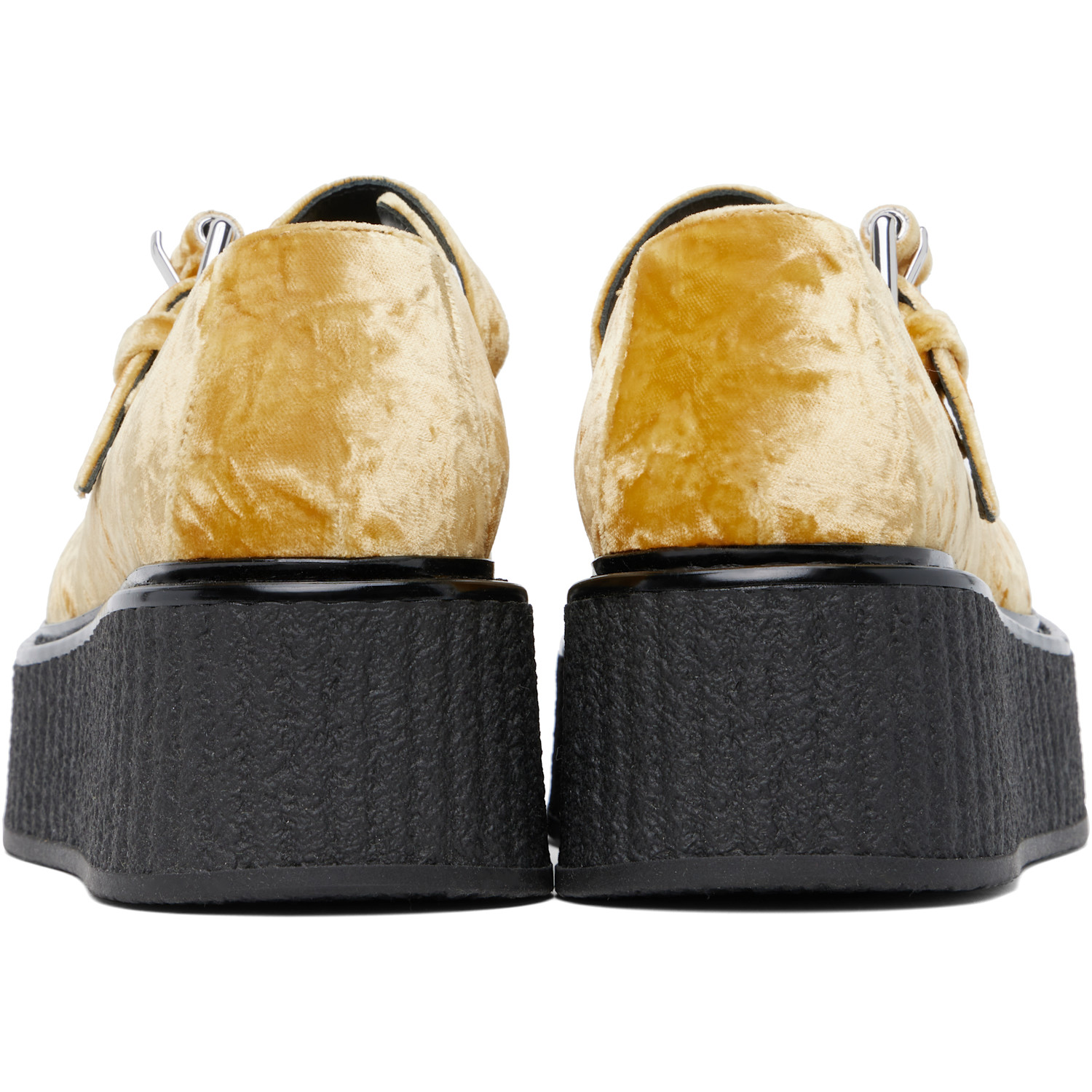  Moschino Yellow Olivia Loafers 