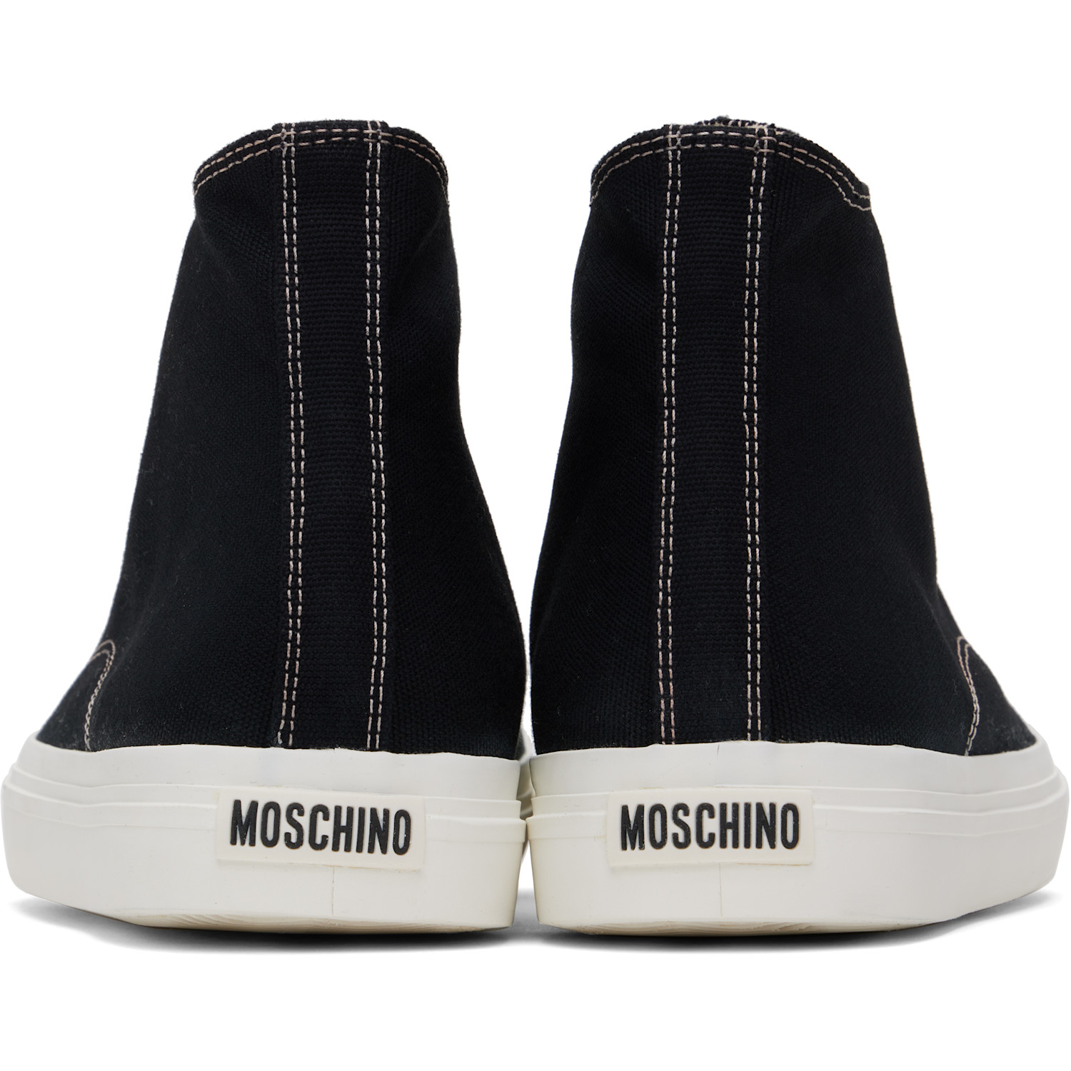  Moschino Black Edge Sneakers 