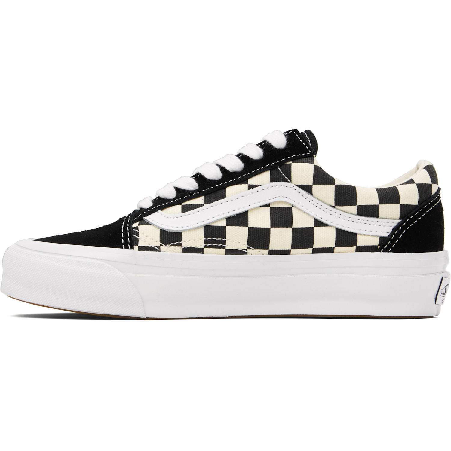  Vans Black & Off-white Lx Old Skool Sneakers 