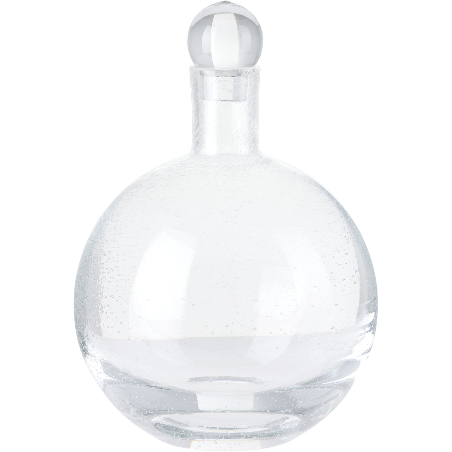  Louise Roe Bubble Glass Round Carafe 