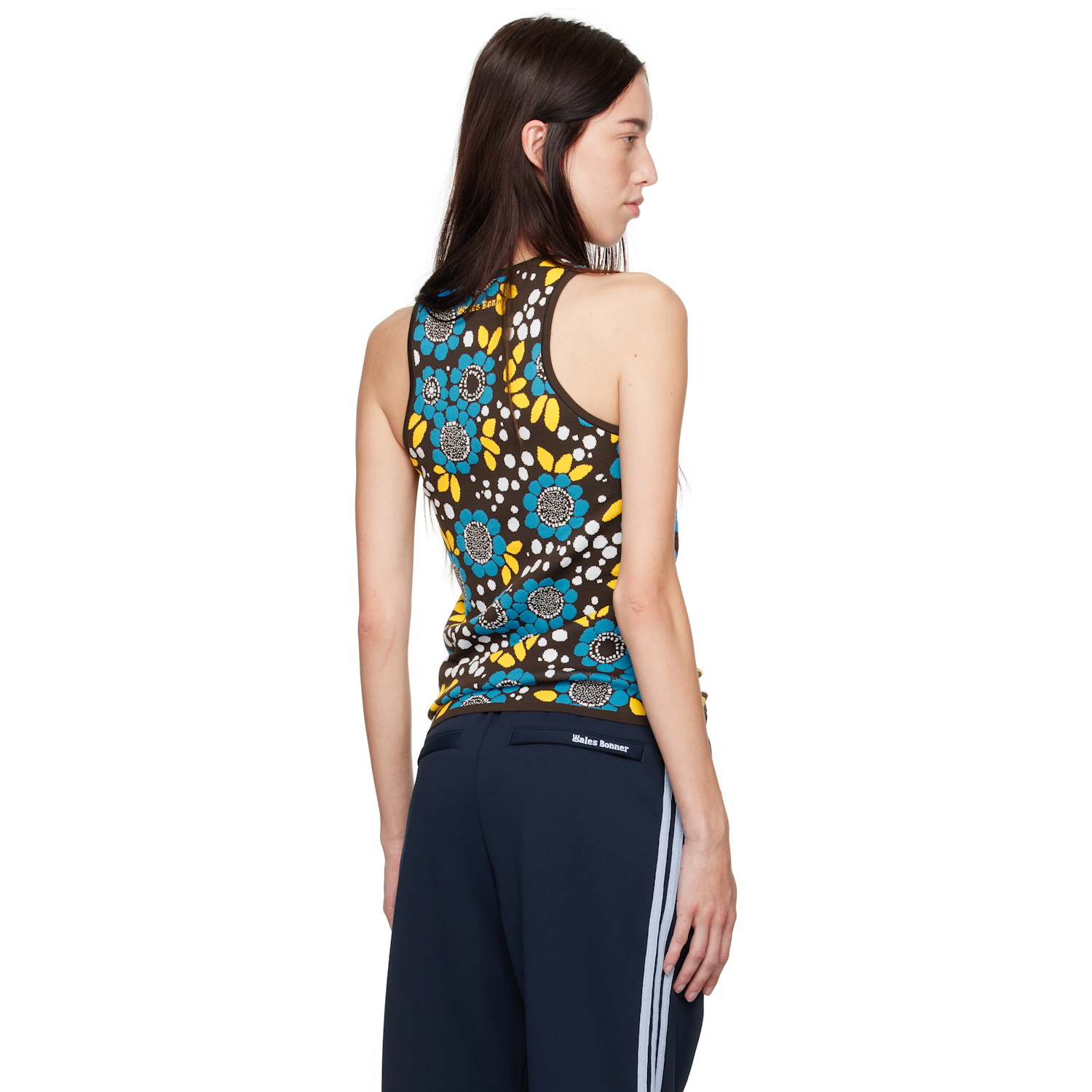  Wales Bonner Multicolor Adidas Originals Edition Floral Knit Tank Top 