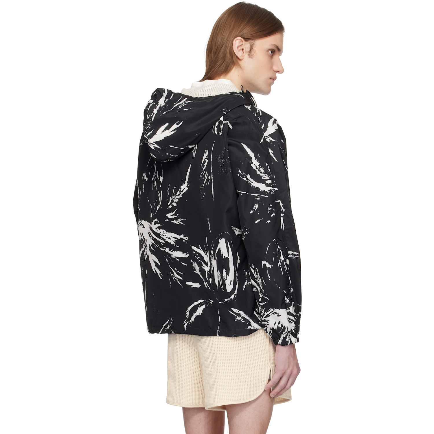  Wales Bonner Black Bloom Anorak 