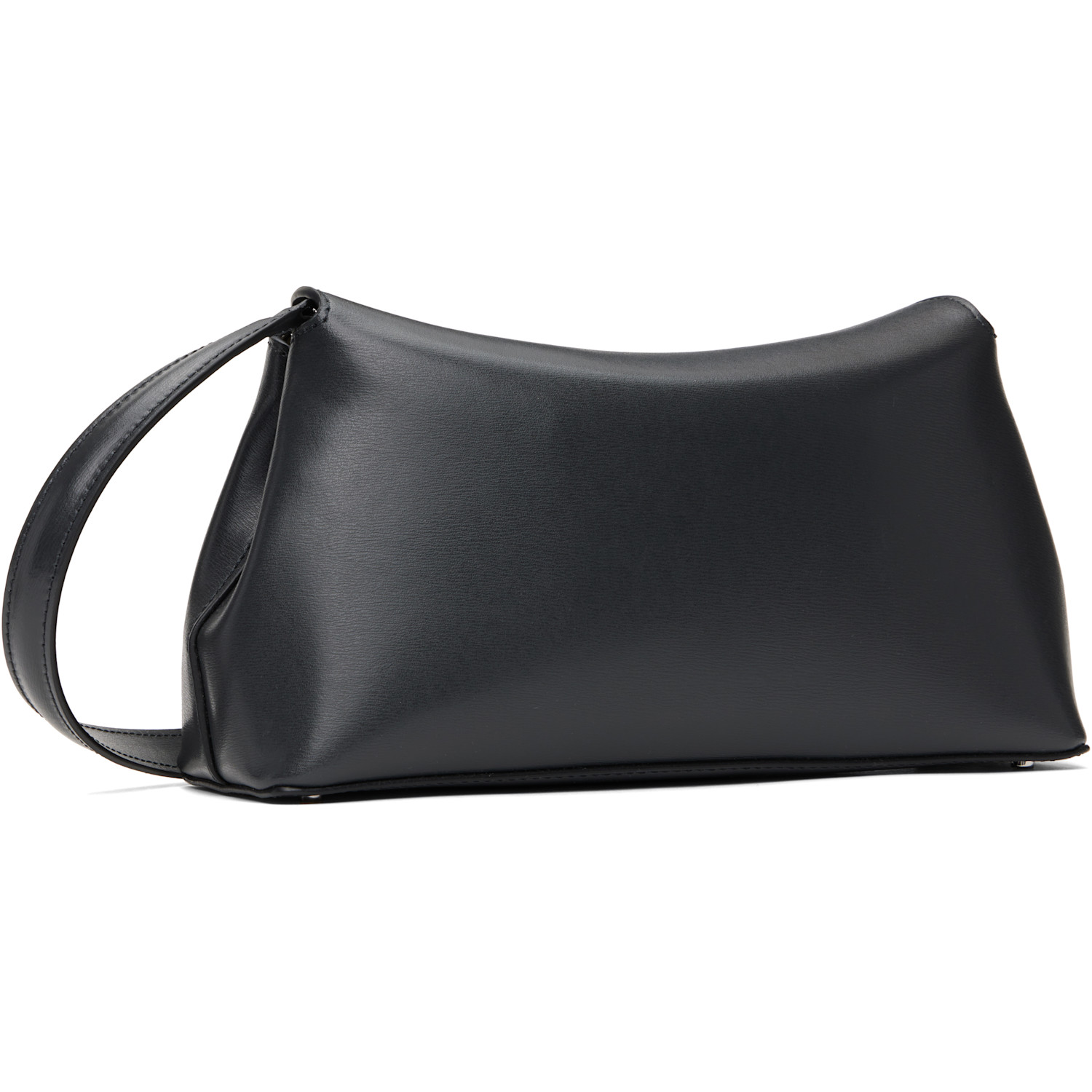  Toteme Gray T-lock Leather Clutch 