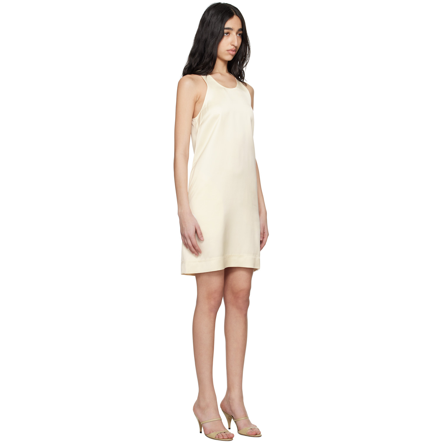  Toteme Off-white Scoop-neck Minidress 