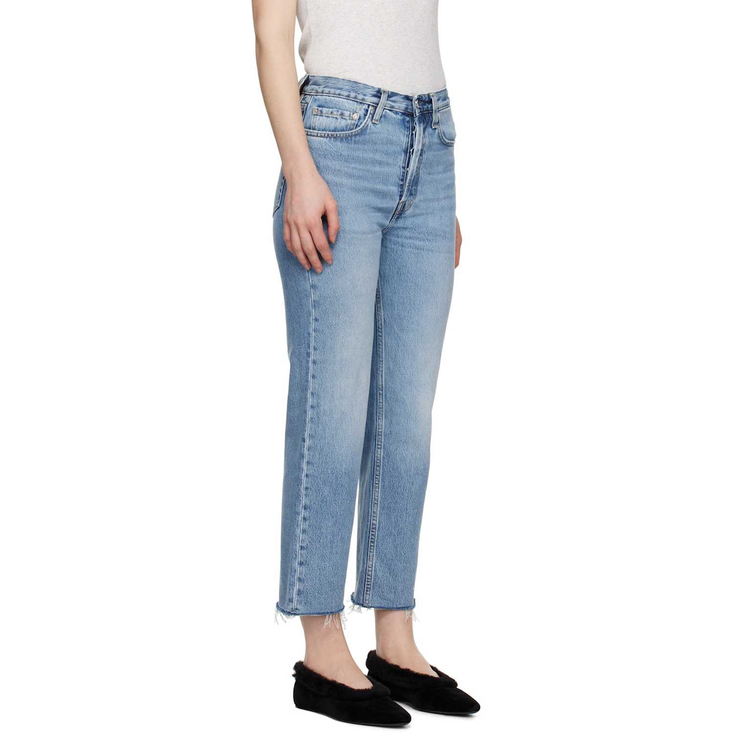  Toteme Blue Classic Cut Jeans 