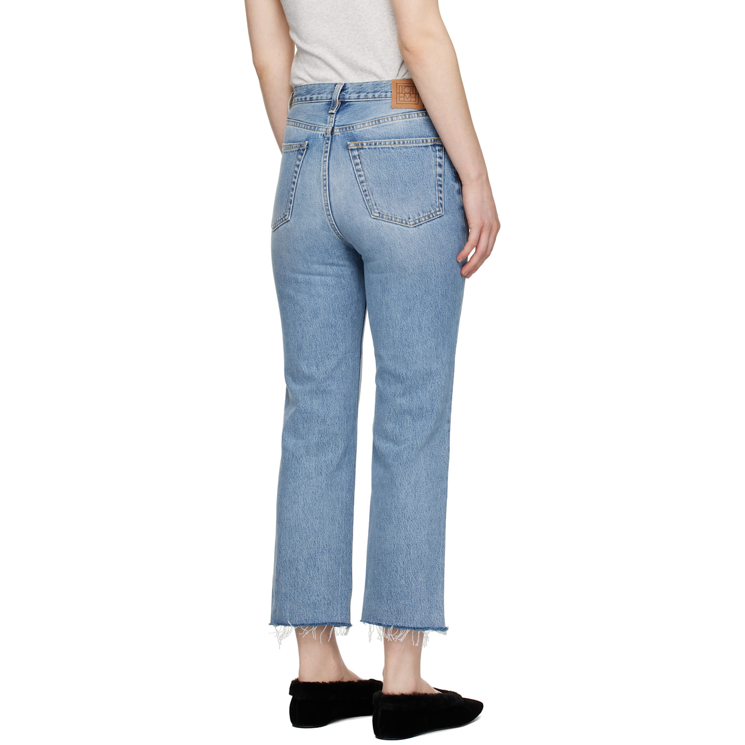  Toteme Blue Classic Cut Jeans 