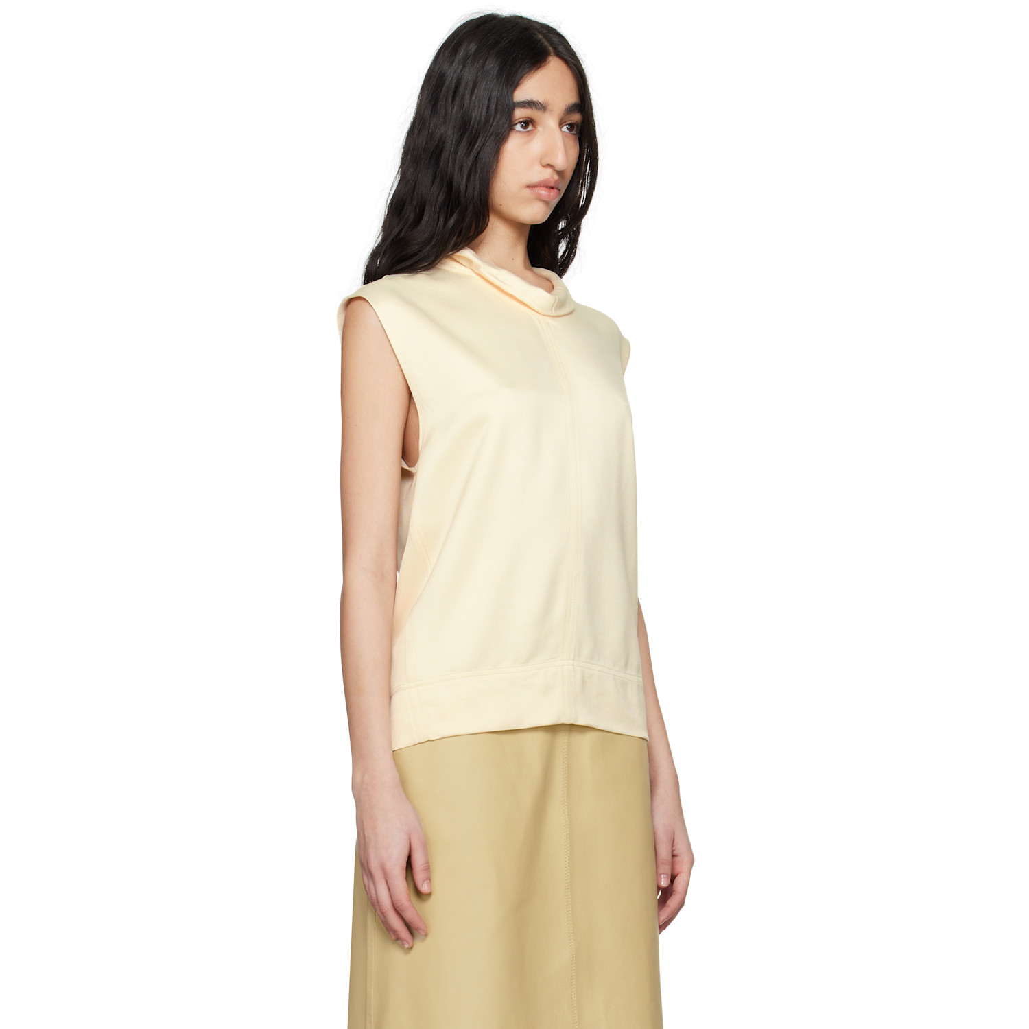  Toteme Off-white High Neck Top 