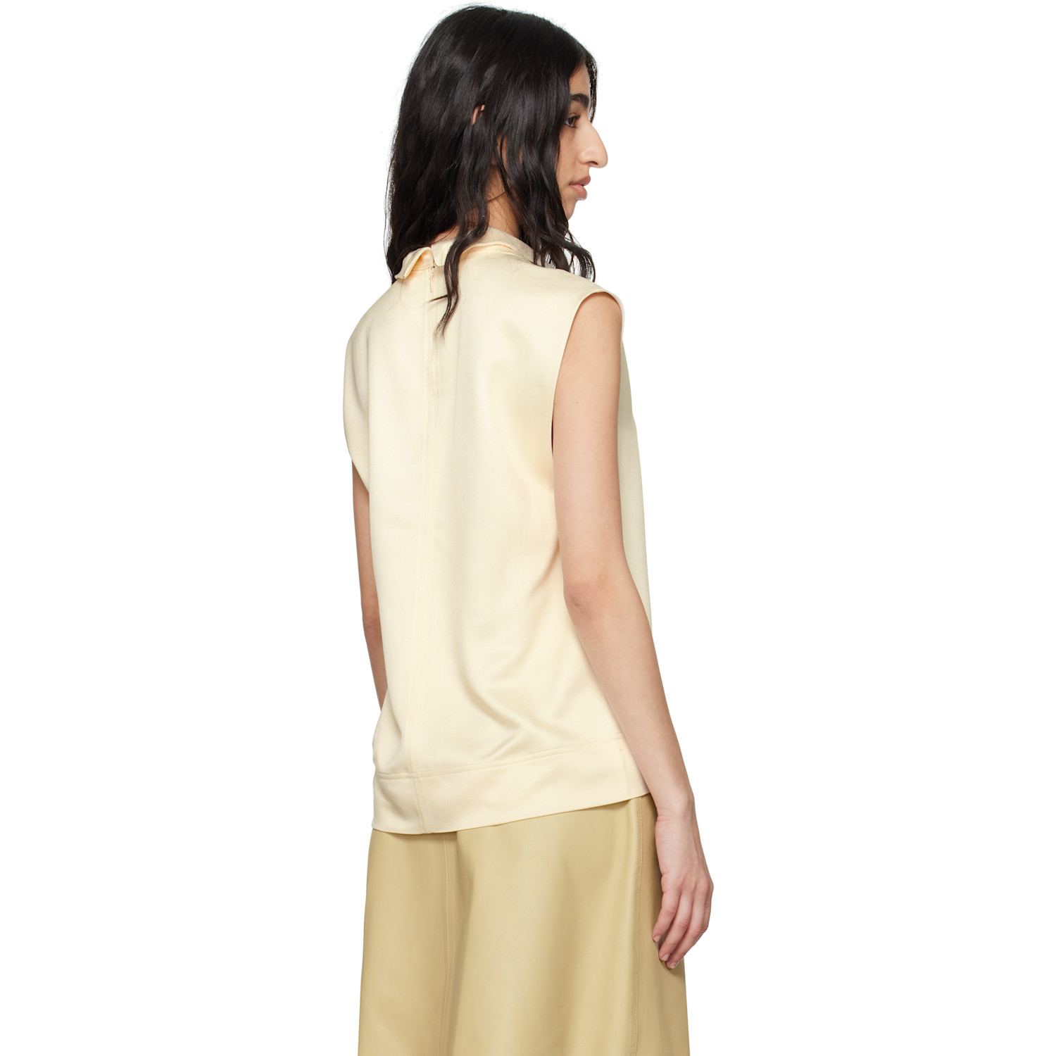  Toteme Off-white High Neck Top 