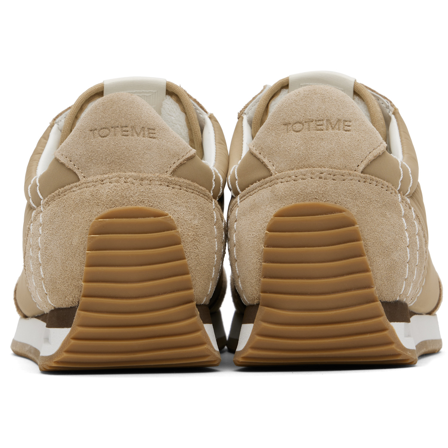  Toteme Beige Sport Sneakers 