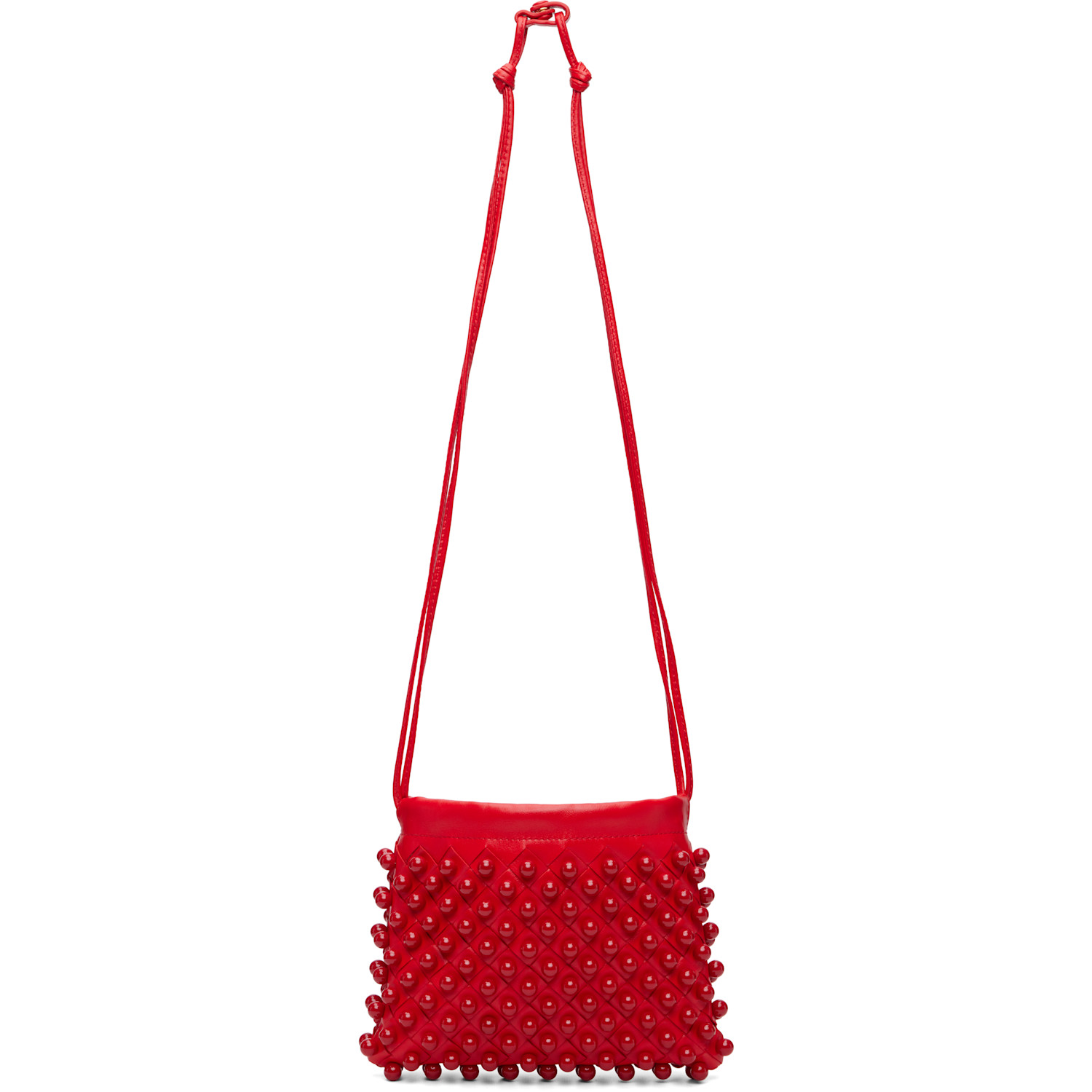 Bottega Veneta Red Beaded Small Dustbag
