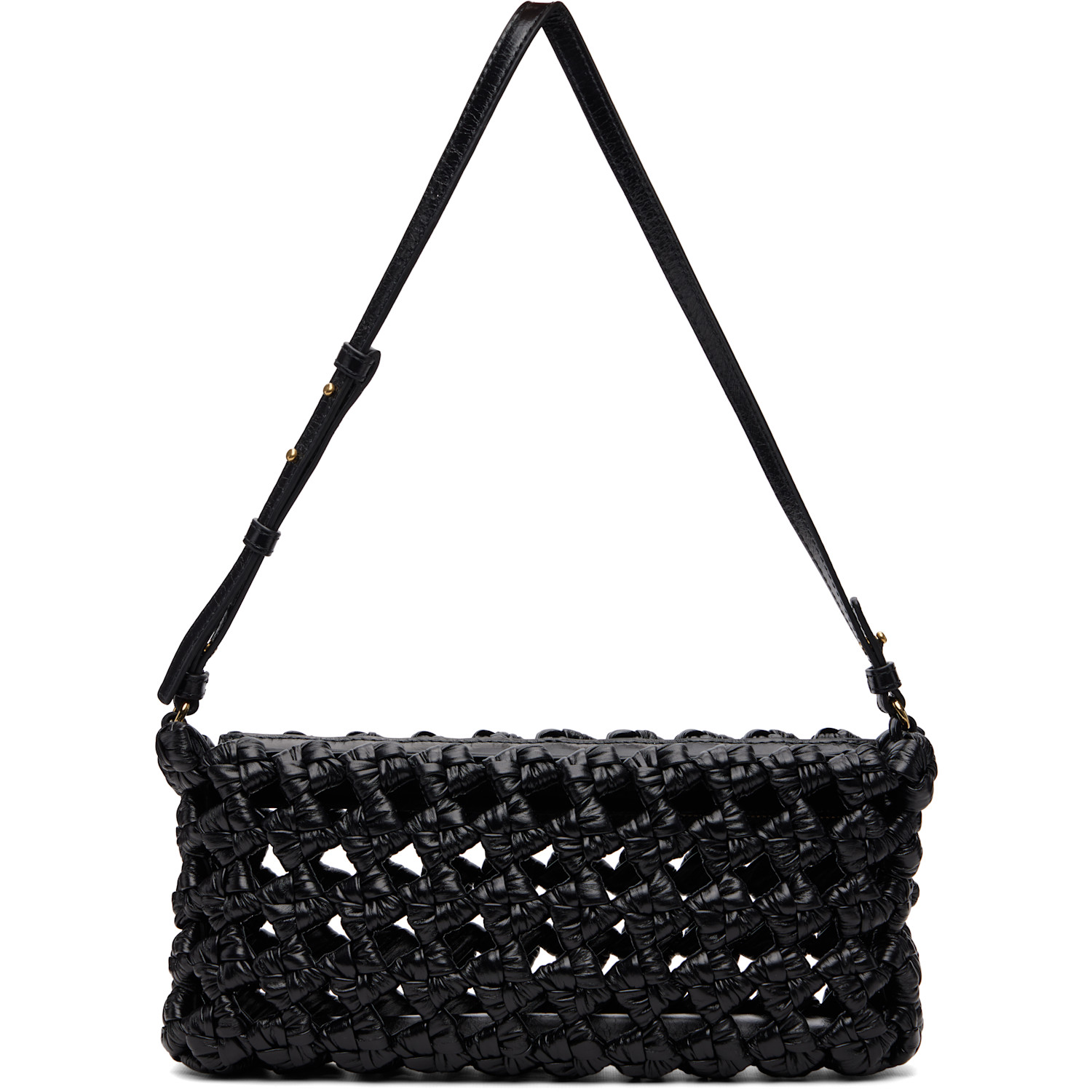 Bottega Veneta Black Square Knot 20 Bag