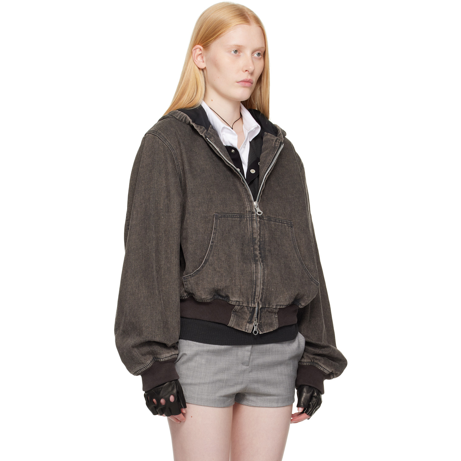  Our Legacy Gray Bank Denim Jacket 