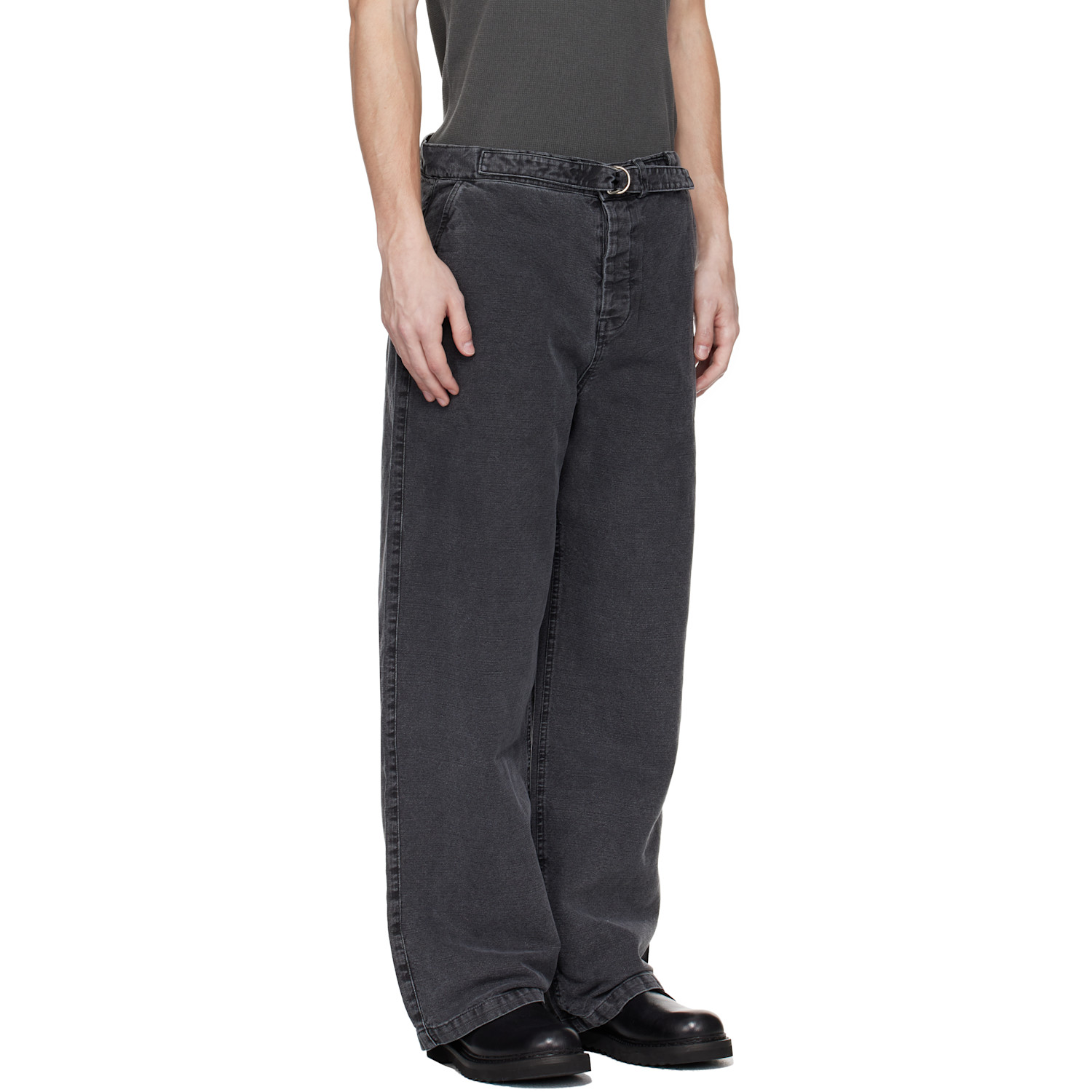  Our Legacy Gray Stern Chino Trousers 
