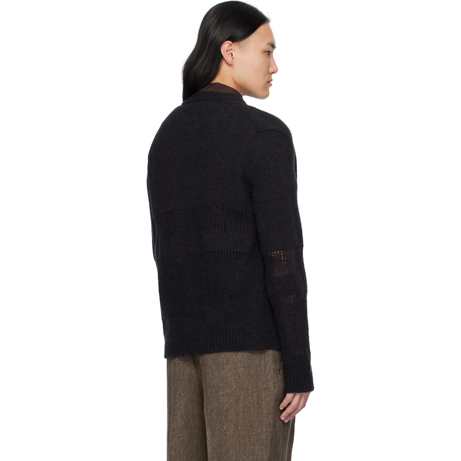  Our Legacy Black Opa Cardigan 