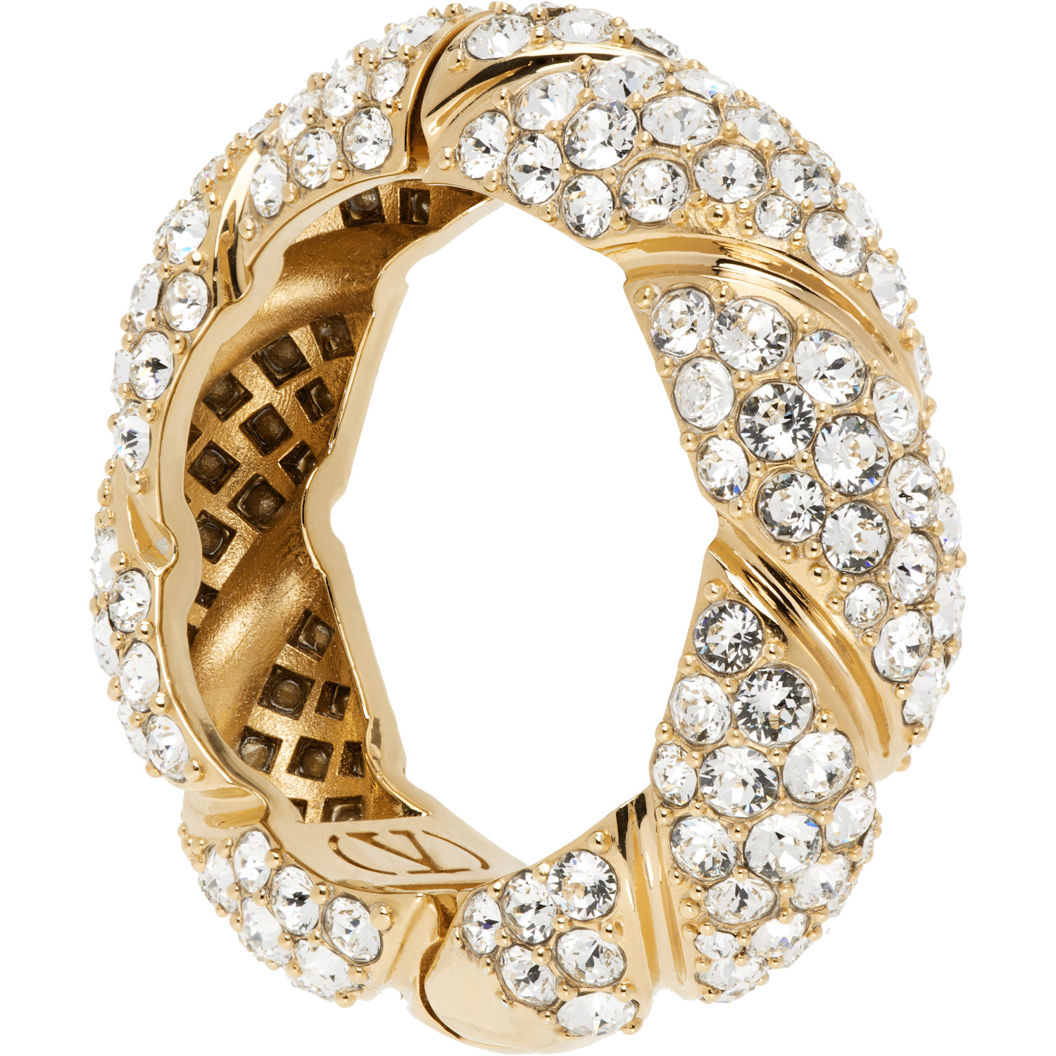  Valentino Garavani Mono Pas Plus Single Clip-on Earring 