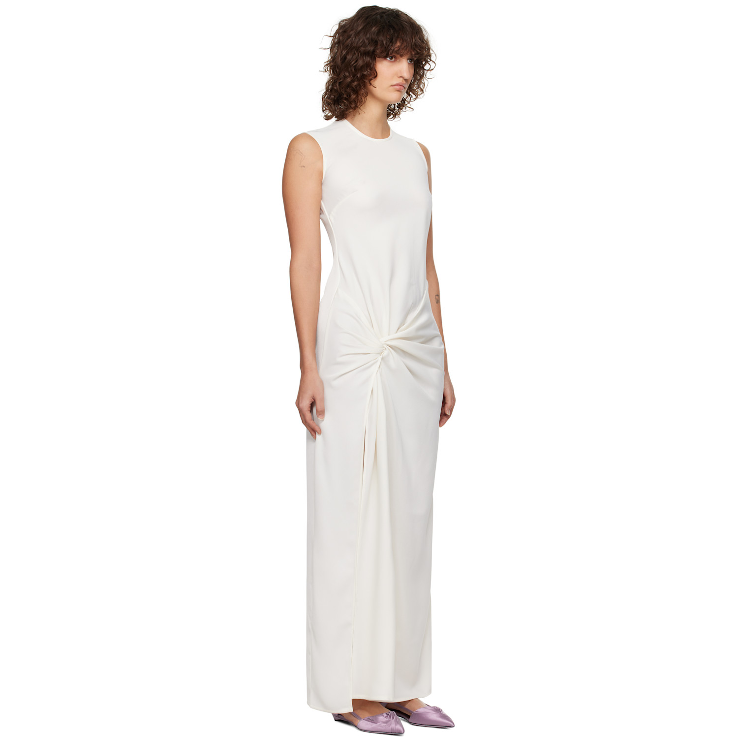  Beaufille Off-white Imogen Maxi Dress 