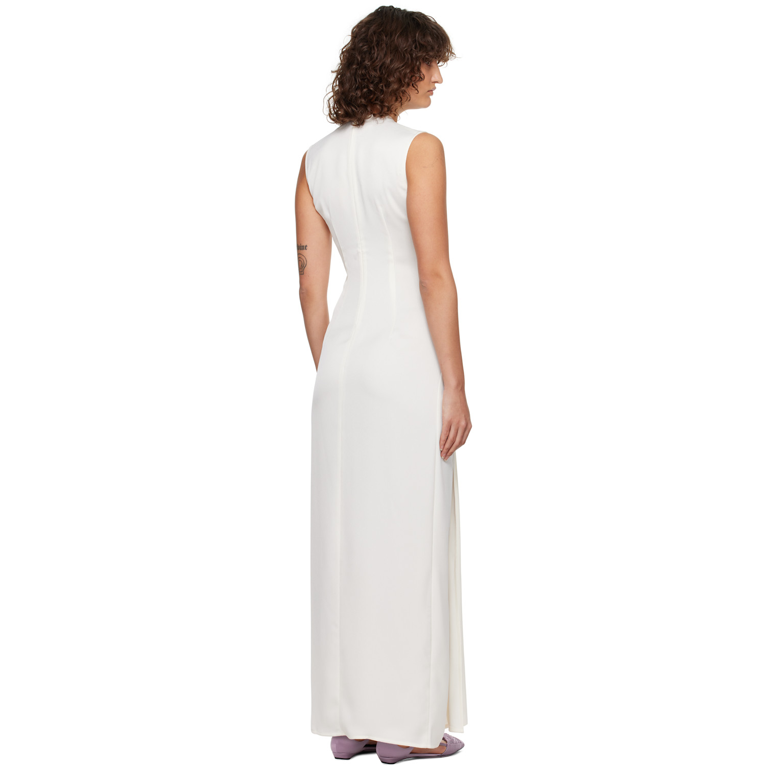  Beaufille Off-white Imogen Maxi Dress 