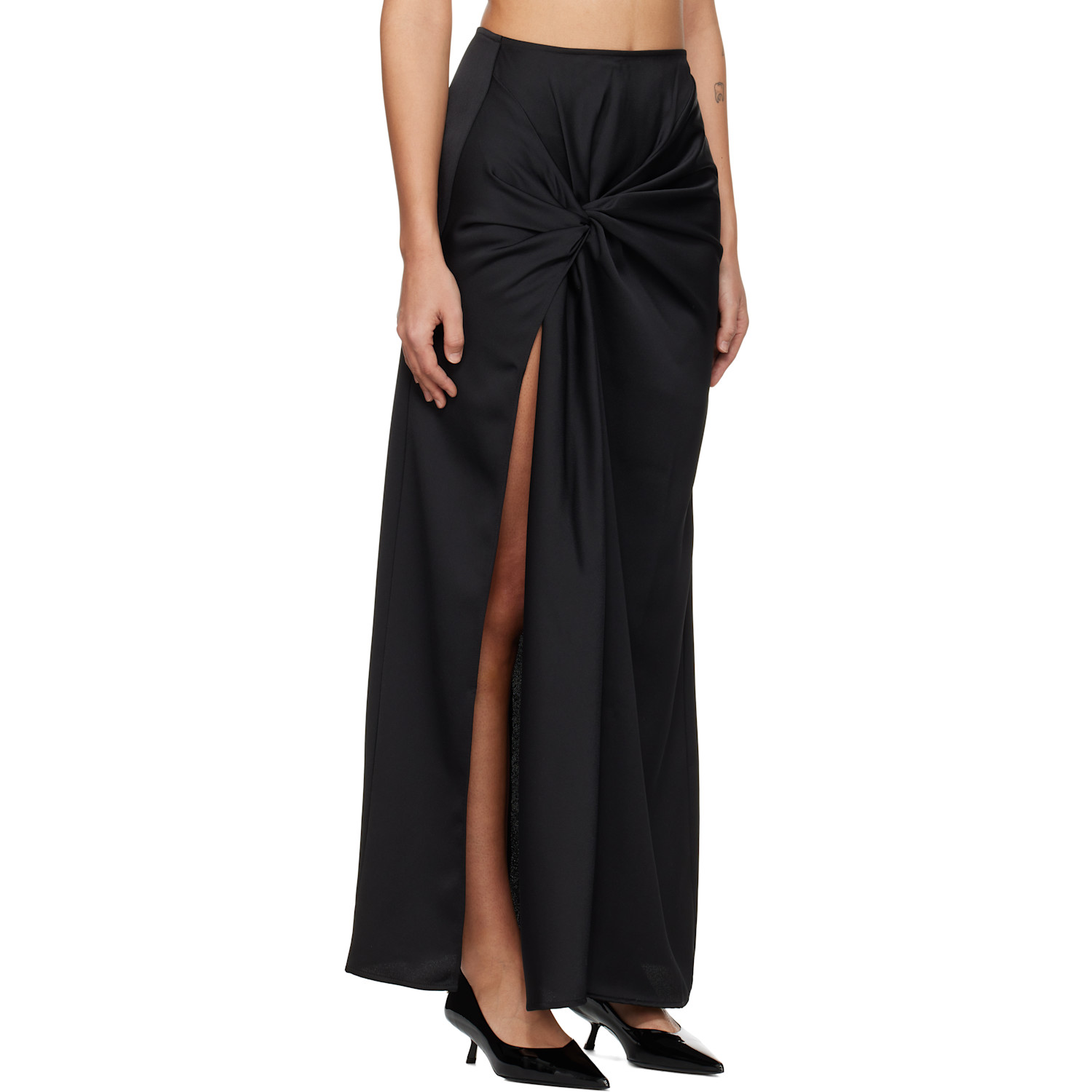  Beaufille Black Imogen Maxi Skirt 