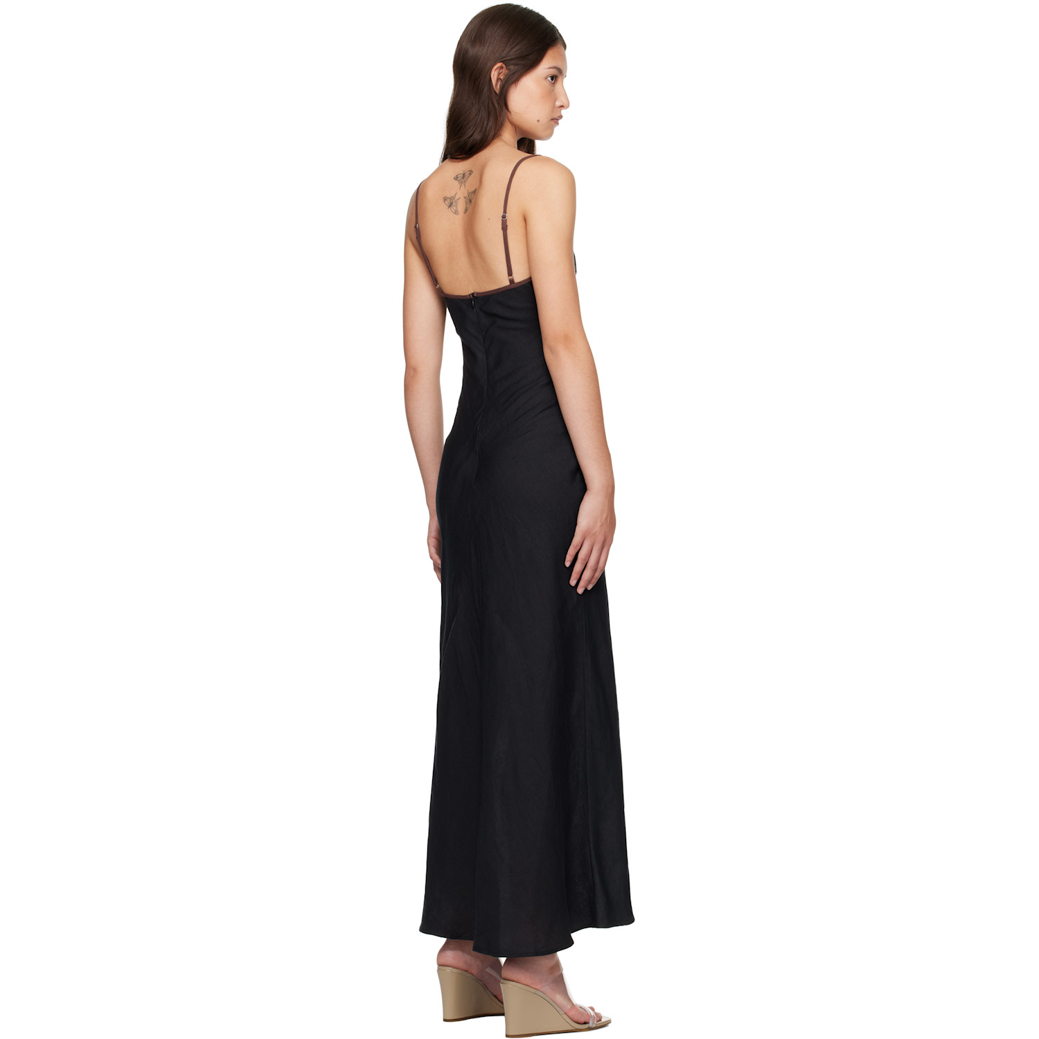  Bec + Bridge Black Ottilie Keyhole Maxi Dress 