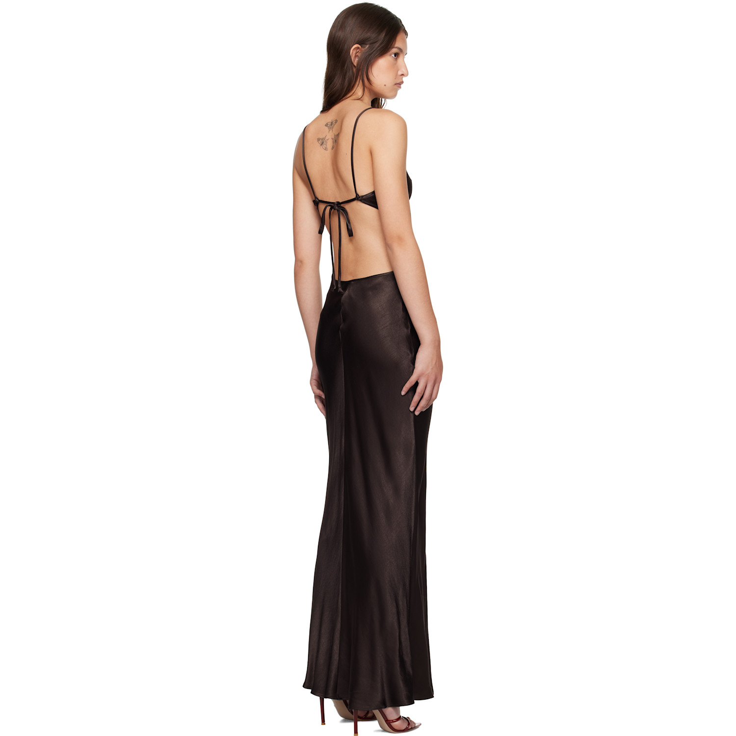  Bec + Bridge Brown Cedar City Maxi Dress 