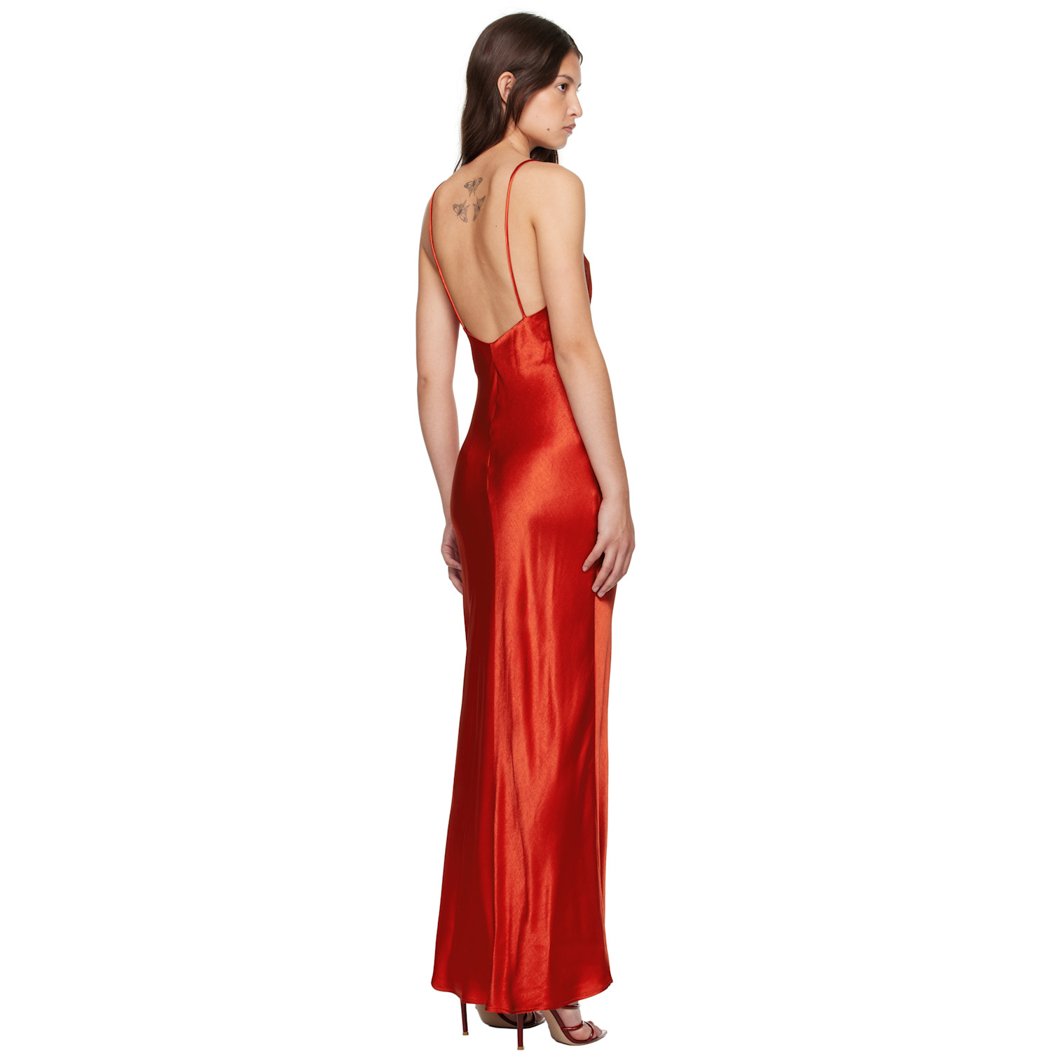  Bec + Bridge Red Moon Dance V Maxi Dress 