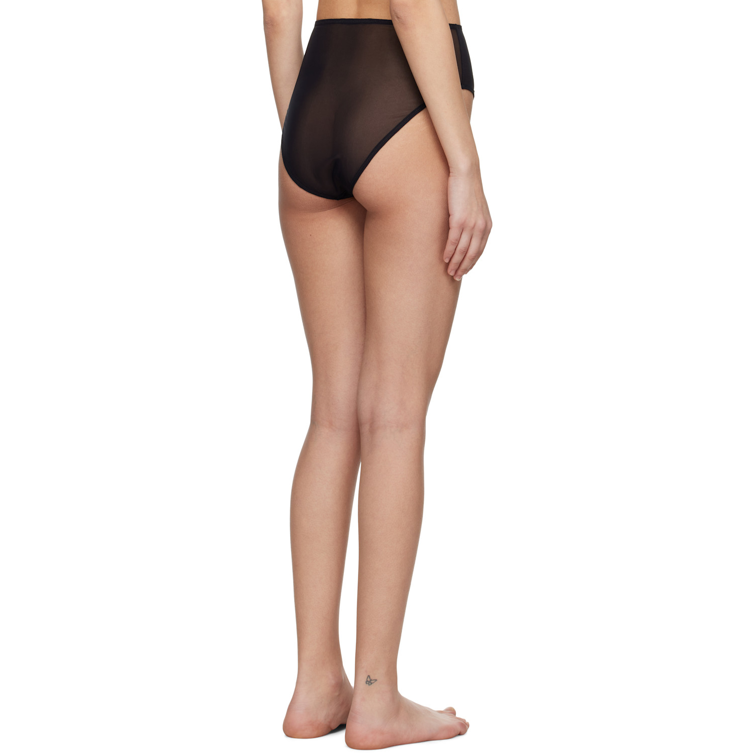  Du Ciel Black Léger High Waist Briefs 
