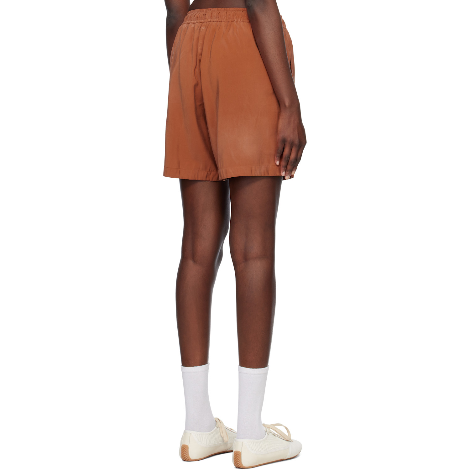  Amiri Orange Saturday Night Shorts 
