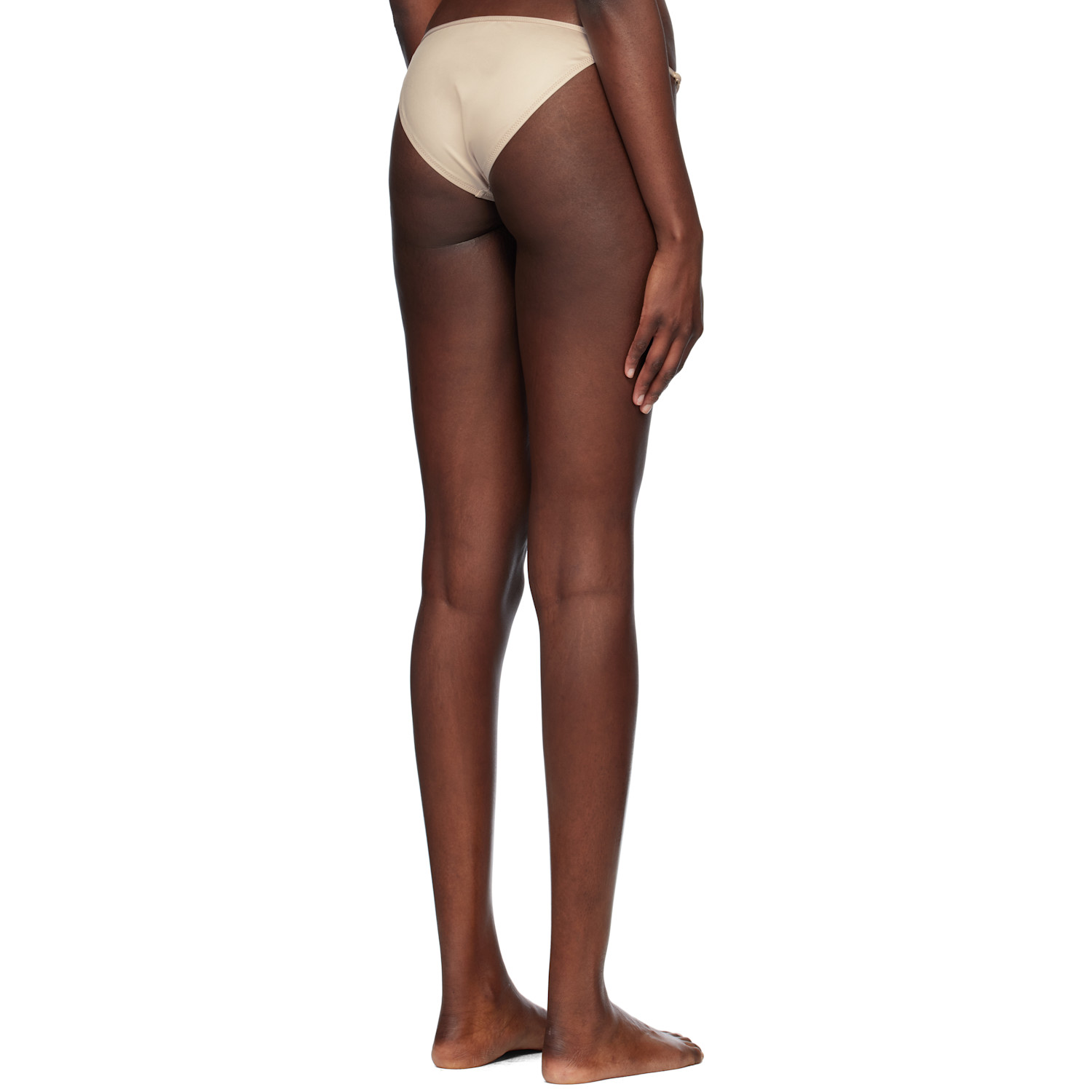  Yasmine Eslami Taupe Laura Bikini Bottom 