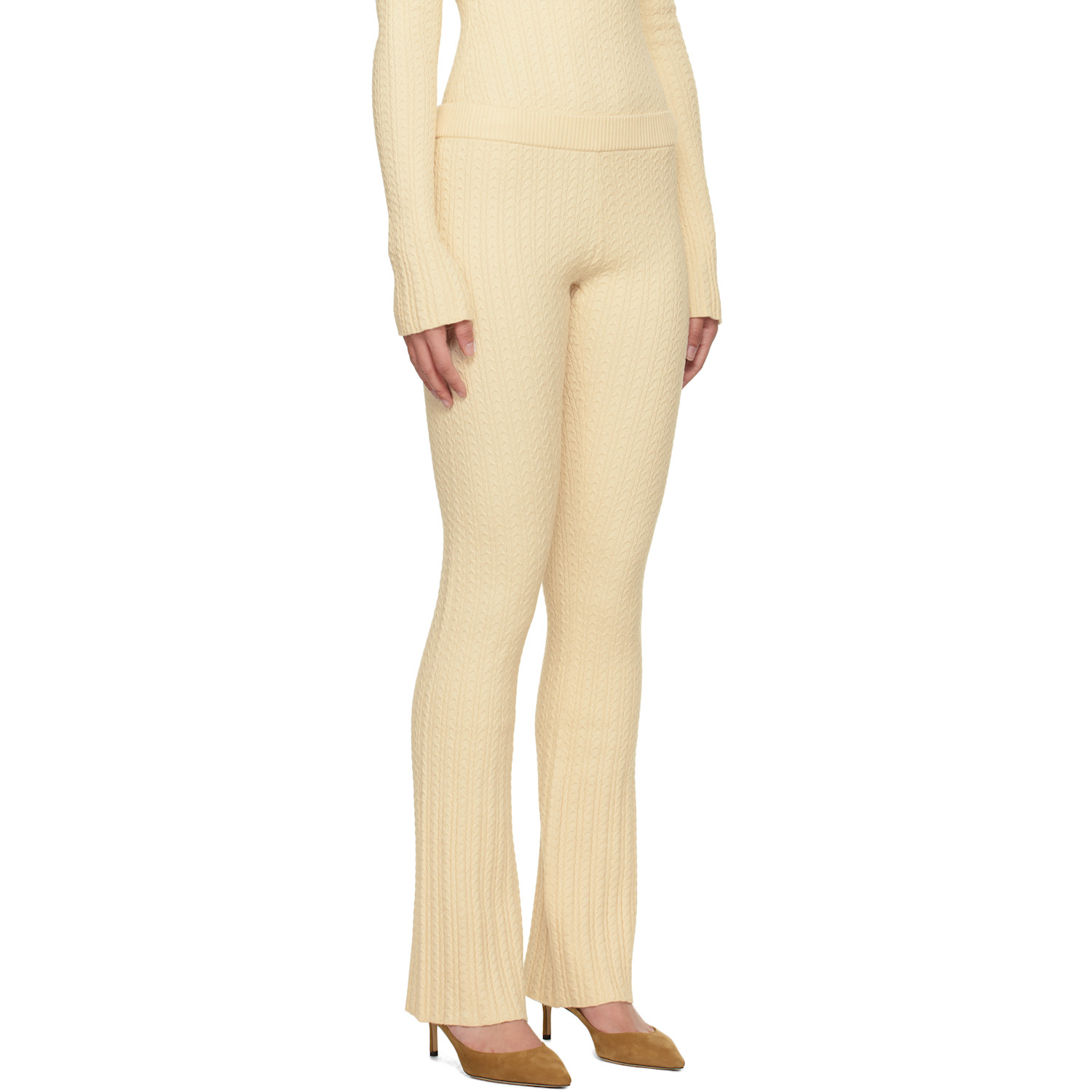  Guizio Off-white Camille Lounge Pants 