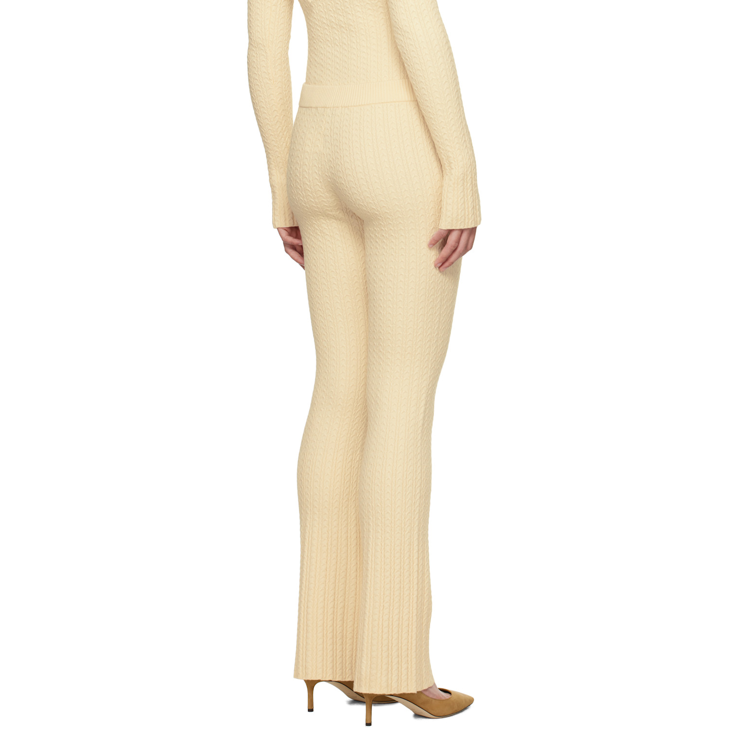  Guizio Off-white Camille Lounge Pants 
