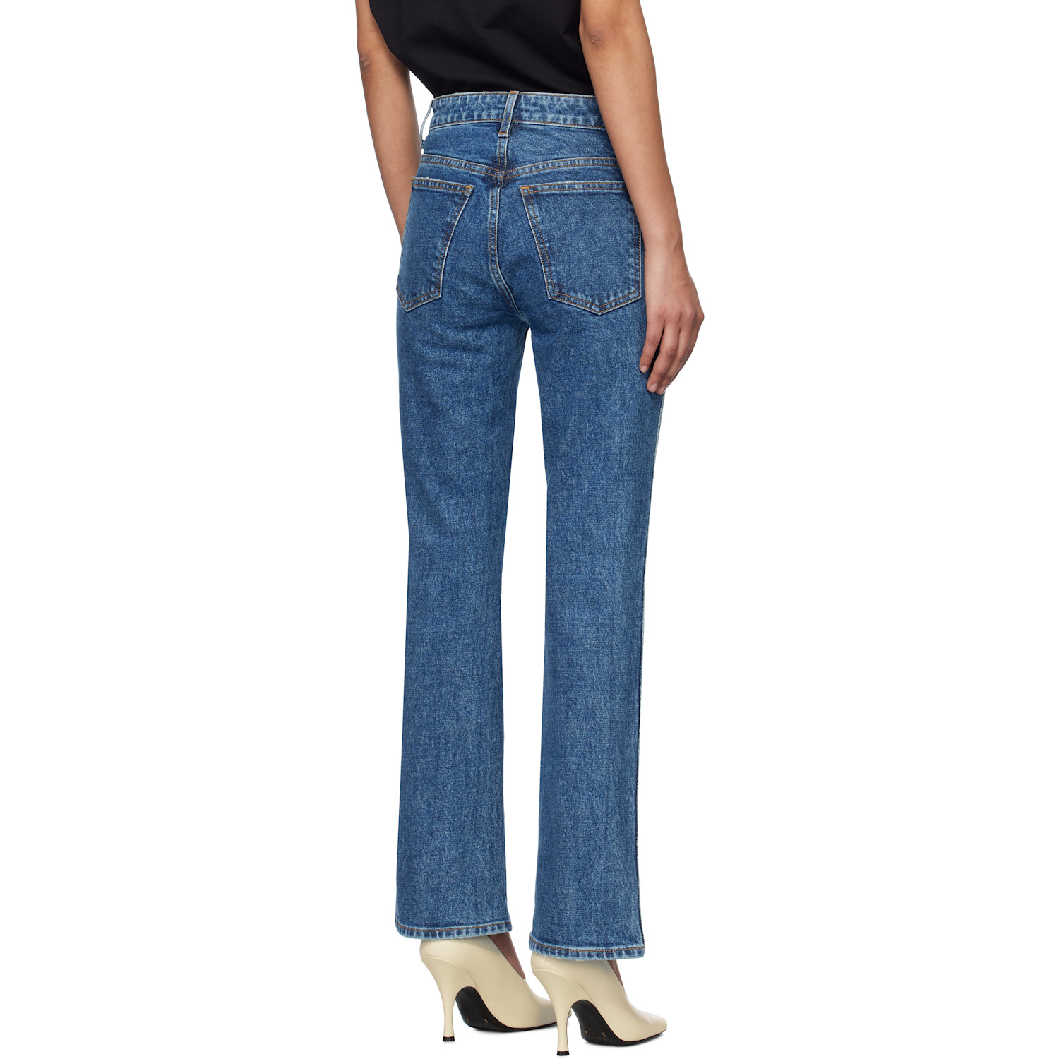  Khaite Blue Vivian Jeans 