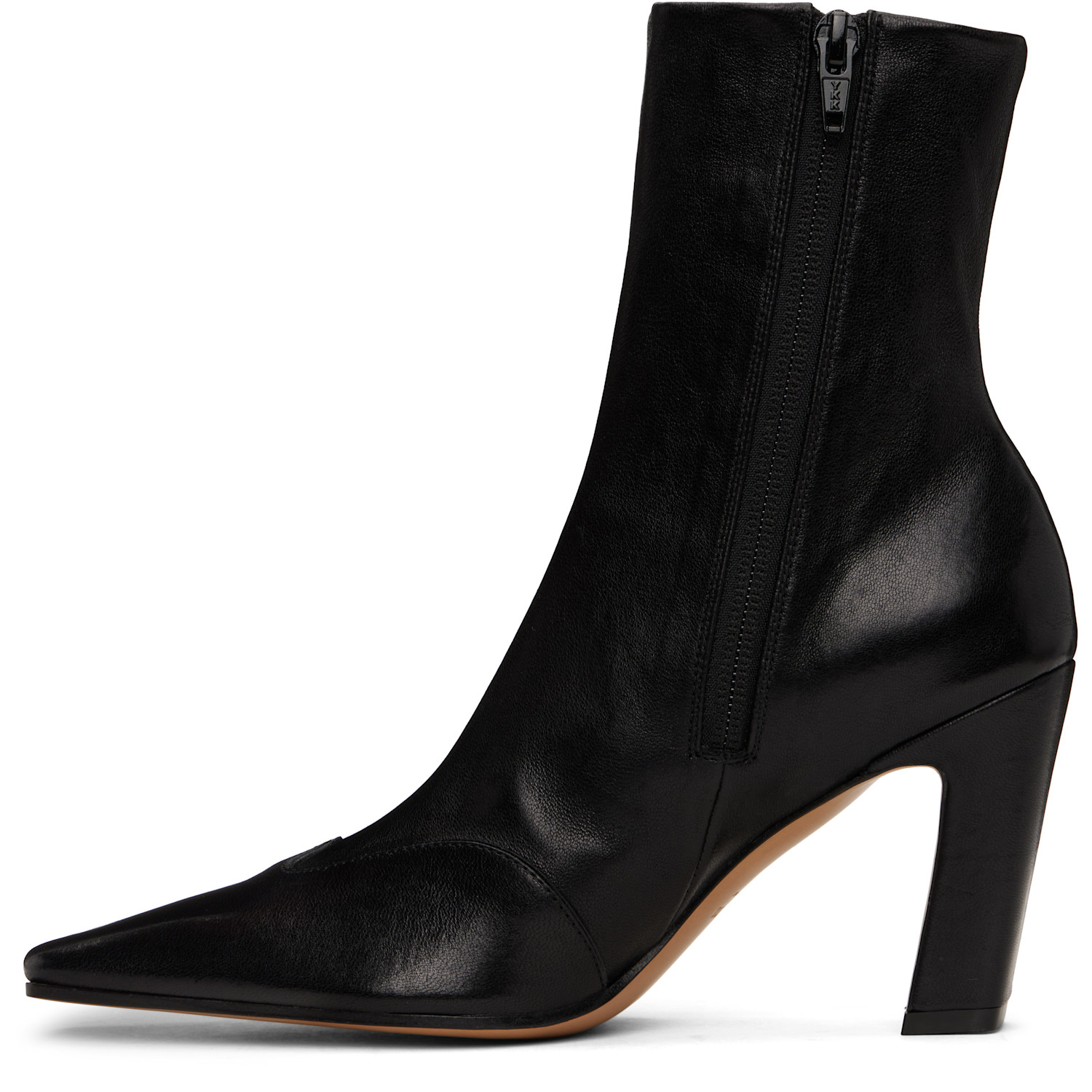  Khaite Black Nevada Stretch High Boots 