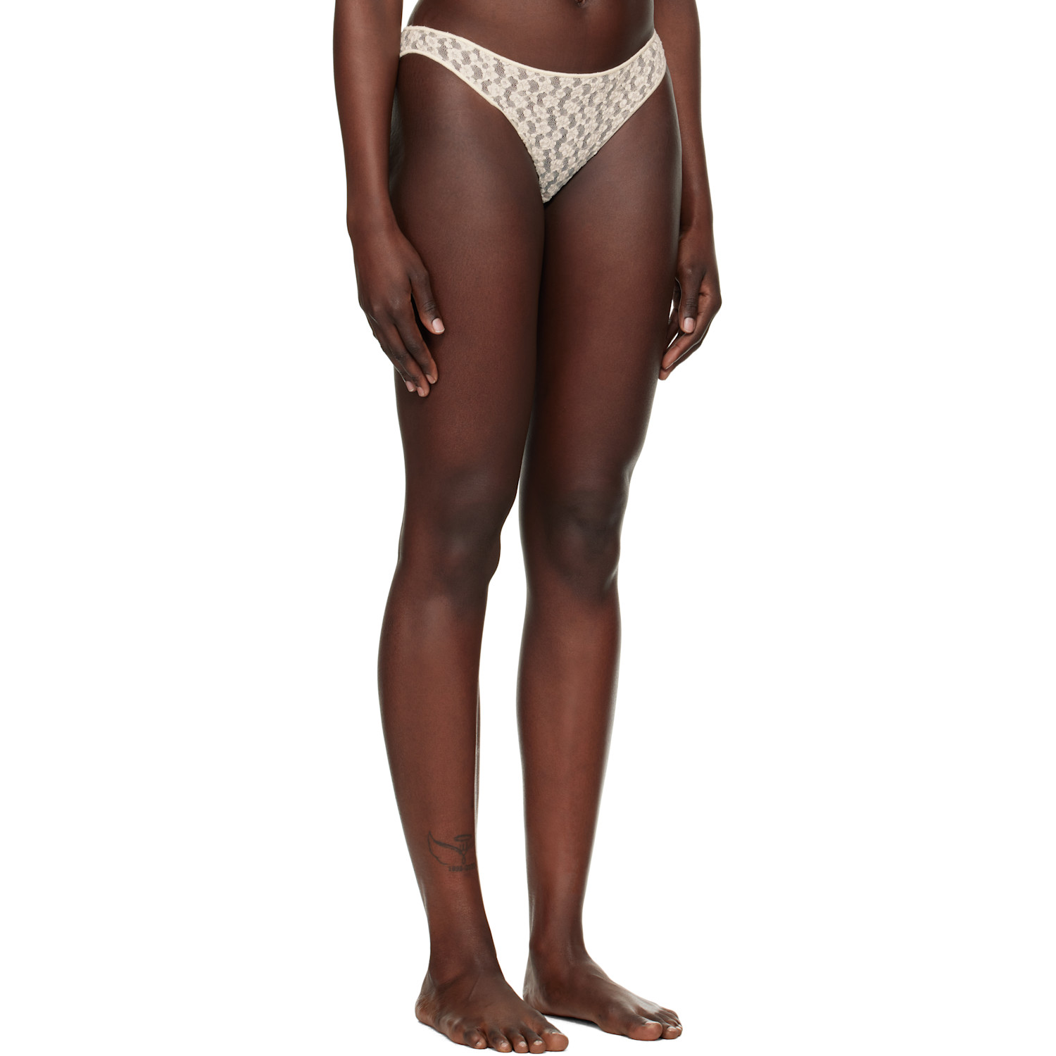  Baserange Off-white Crescent Briefs 
