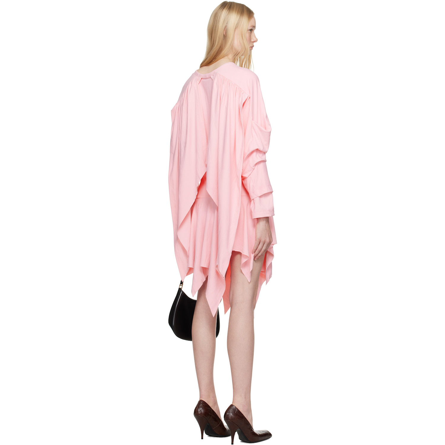  Ashley Williams Pink Wing Minidress 
