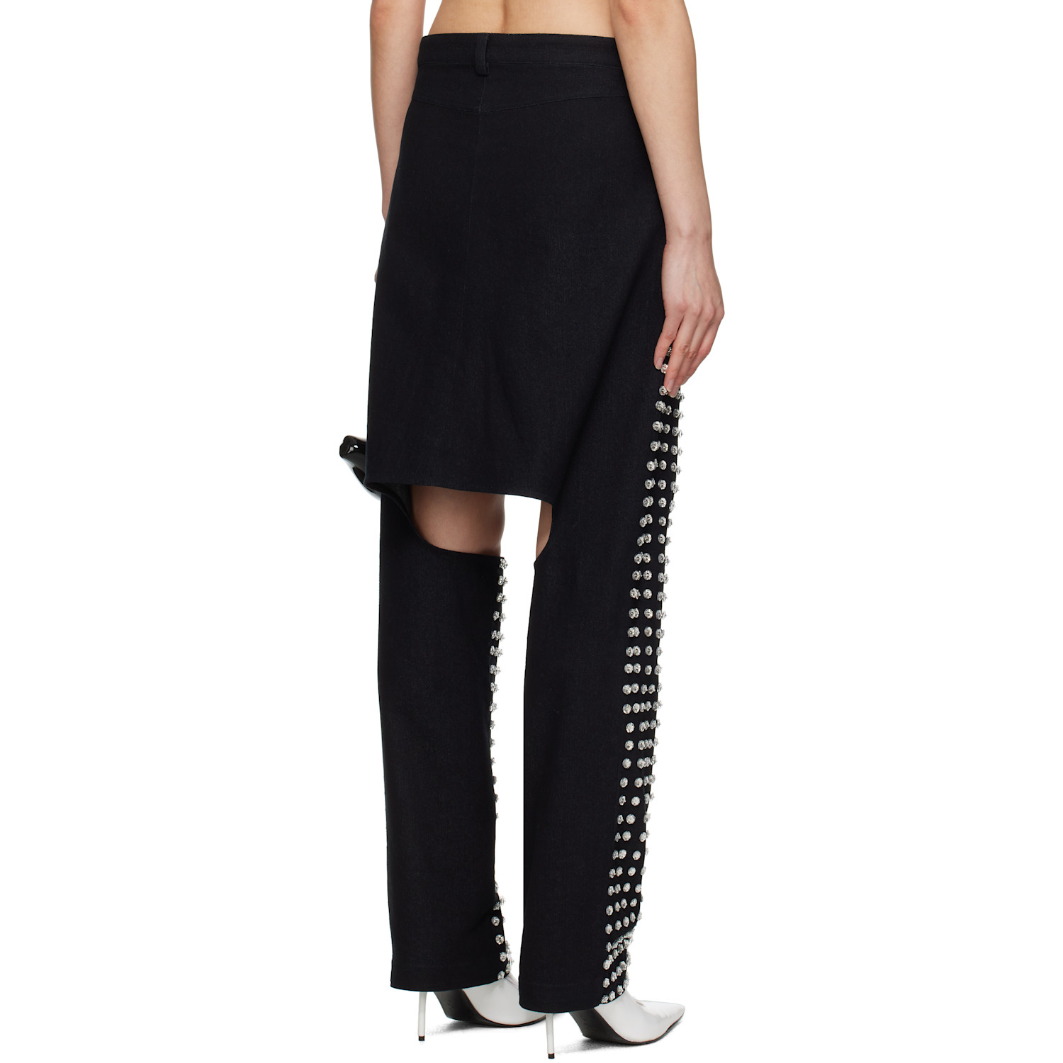  Ashley Williams Black Crystal Marley Jeans 