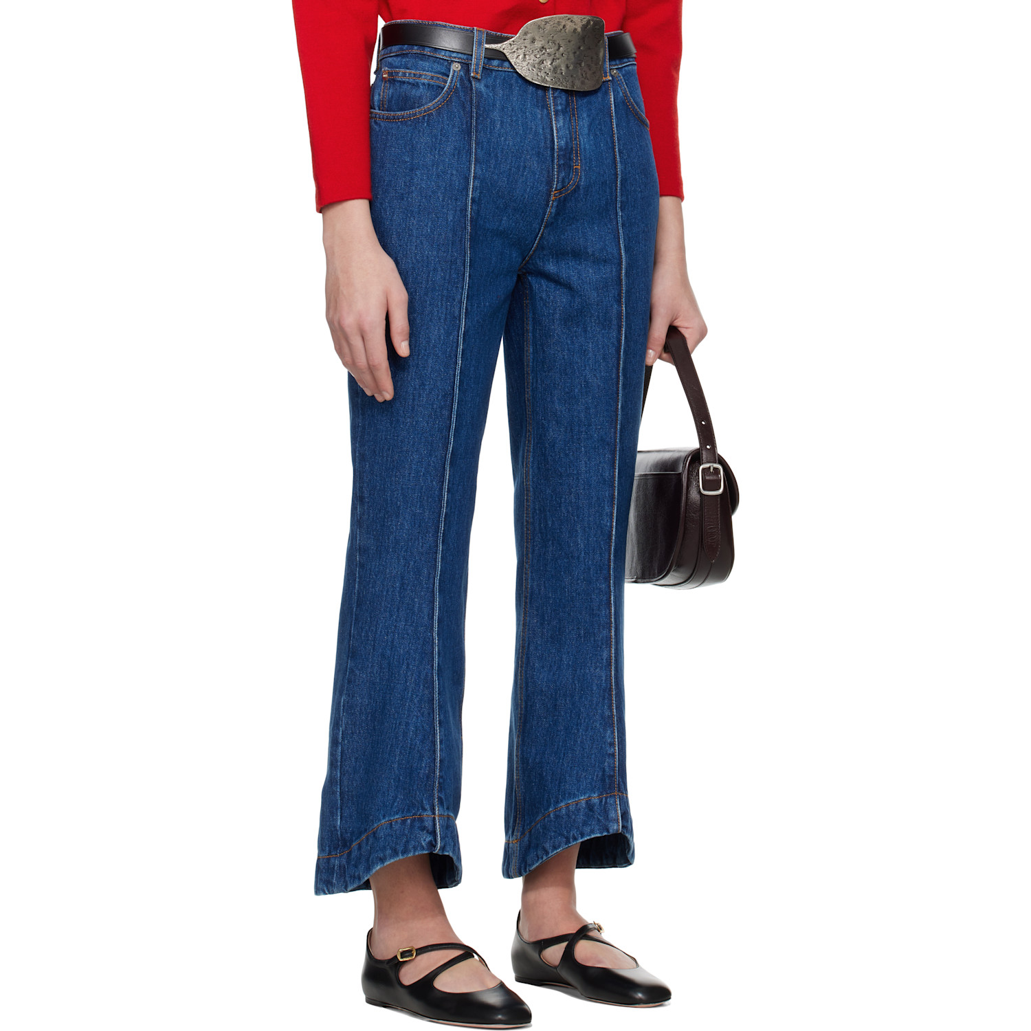  Bally Blue Flare Jeans 