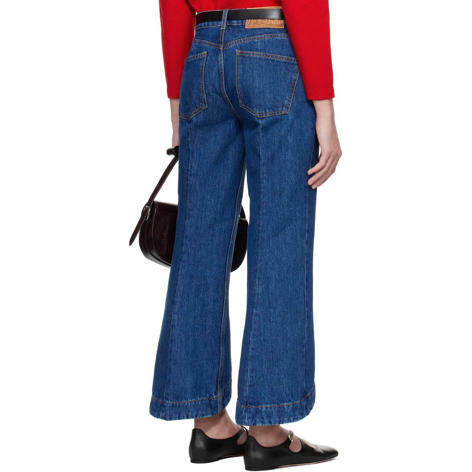  Bally Blue Flare Jeans 