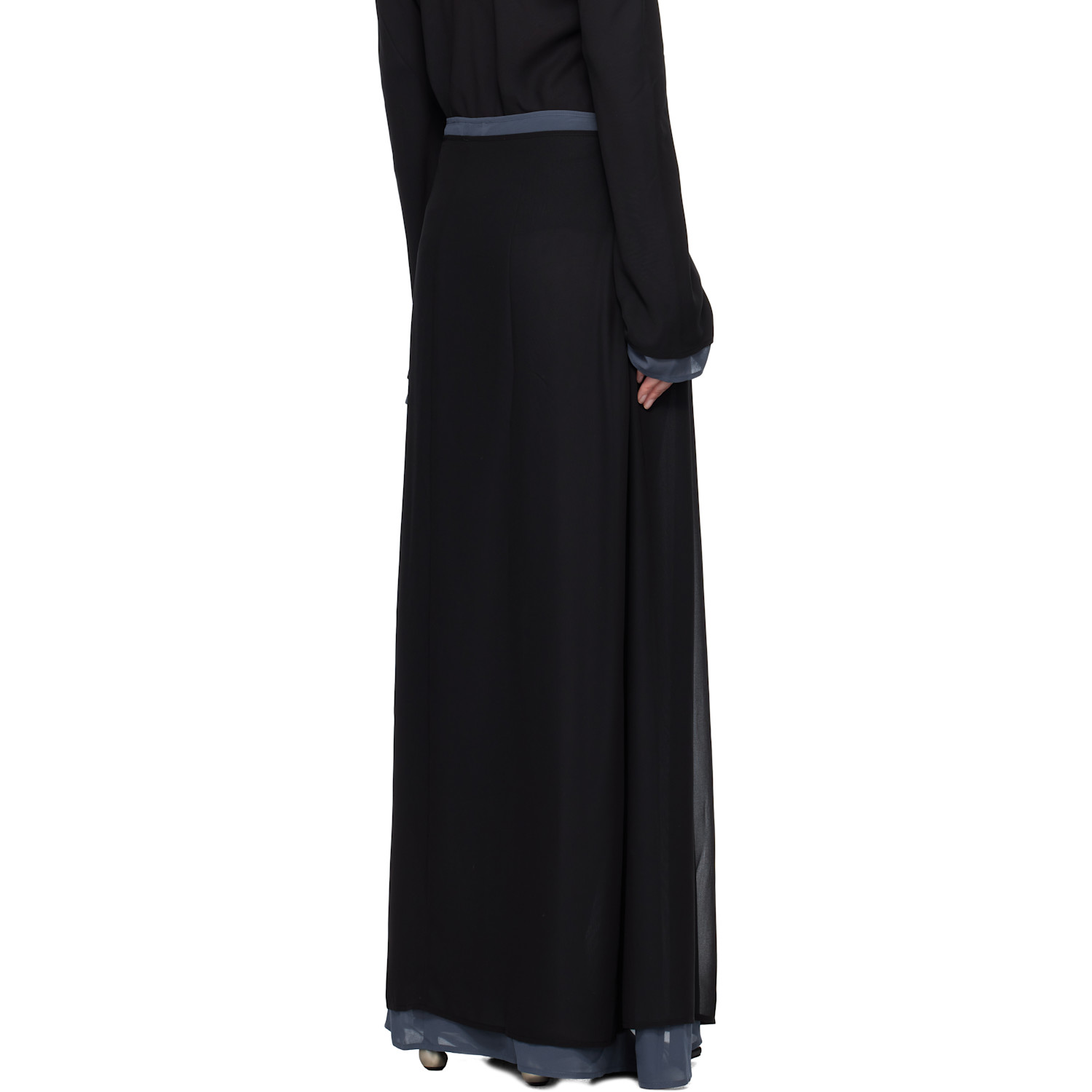  Holzweiler Black & Blue Leika Maxi Skirt 