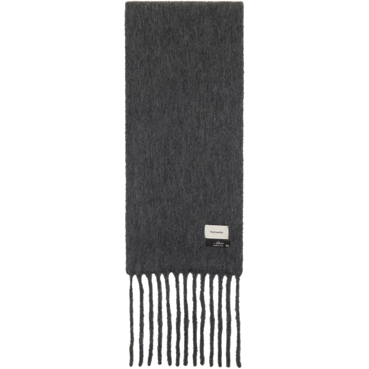  Holzweiler Gray Aster Solid Scarf 