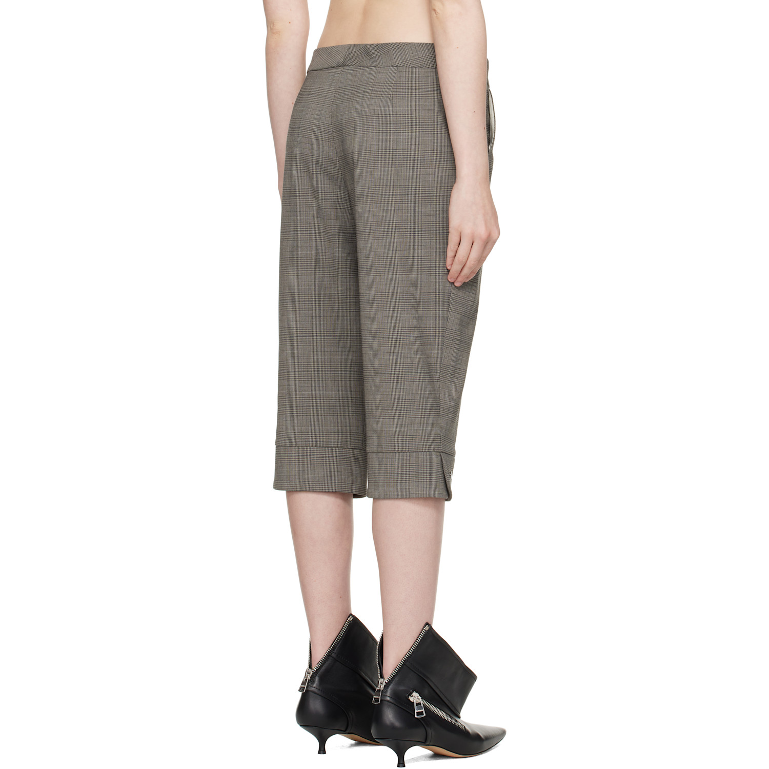  Fidan Novruzova Gray Teo Capri Trousers 