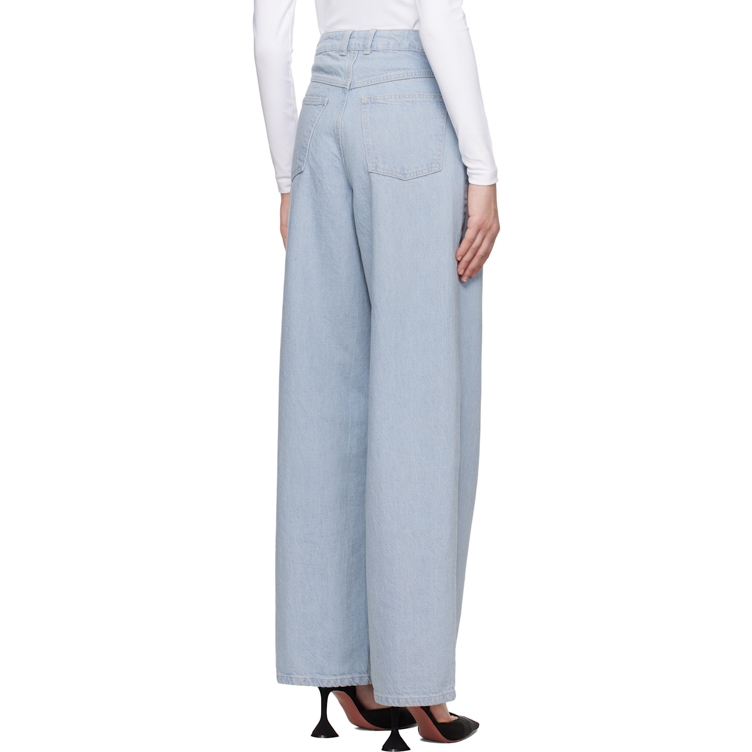  Remain Birger Christensen Blue Cocoon Denim Jeans 
