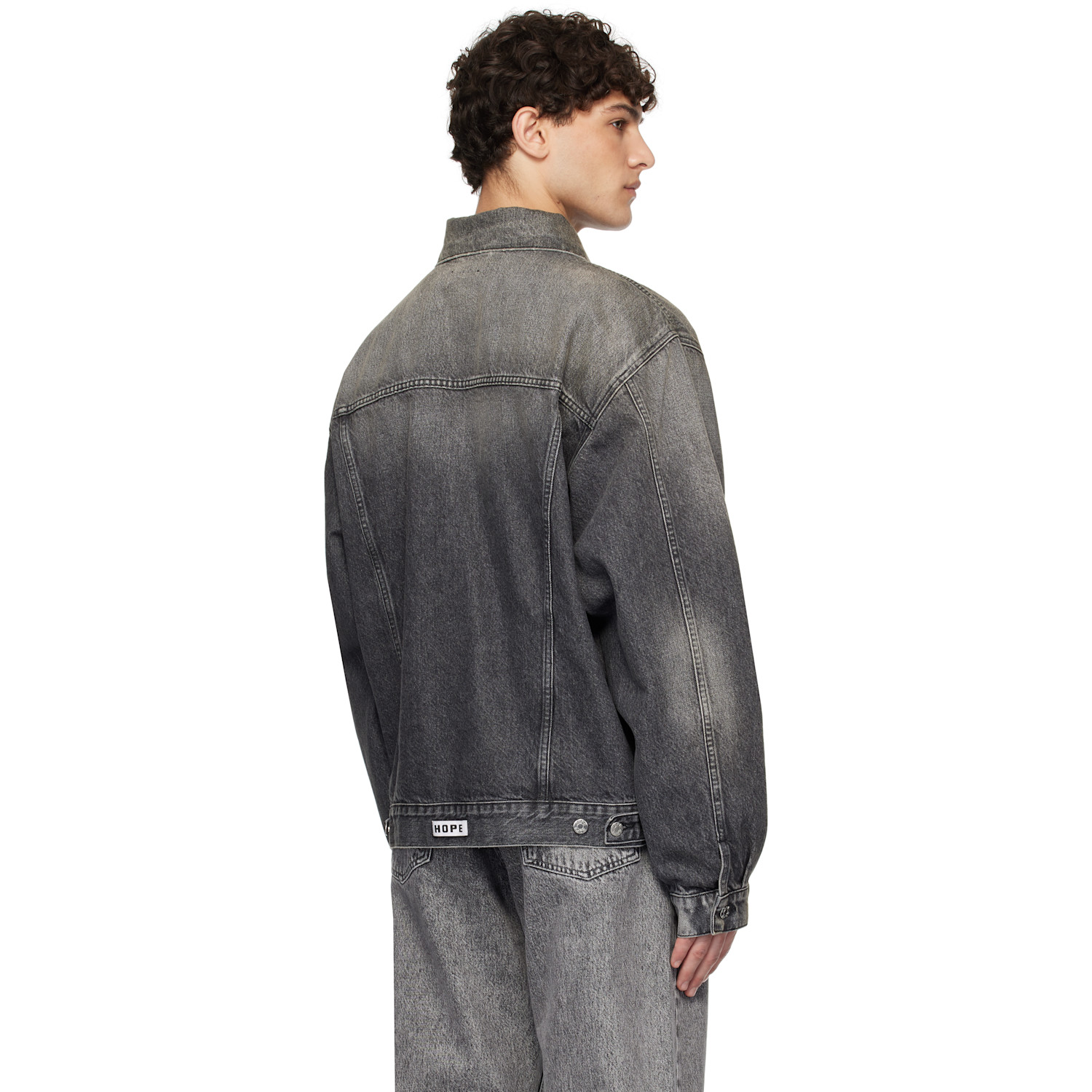  Hope Gray Bold Denim Jacket 