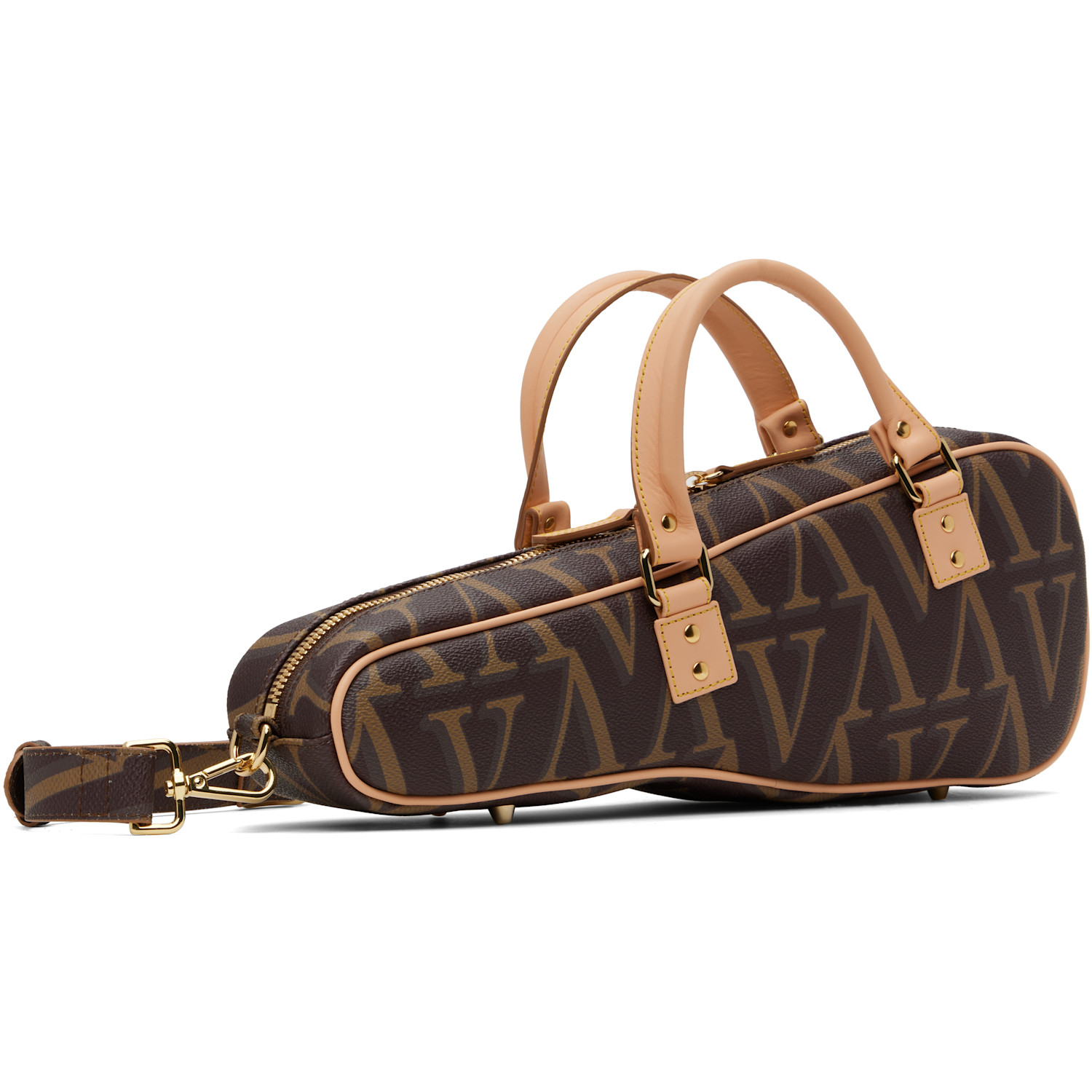  Vaquera Brown Monogram Violin Bag 